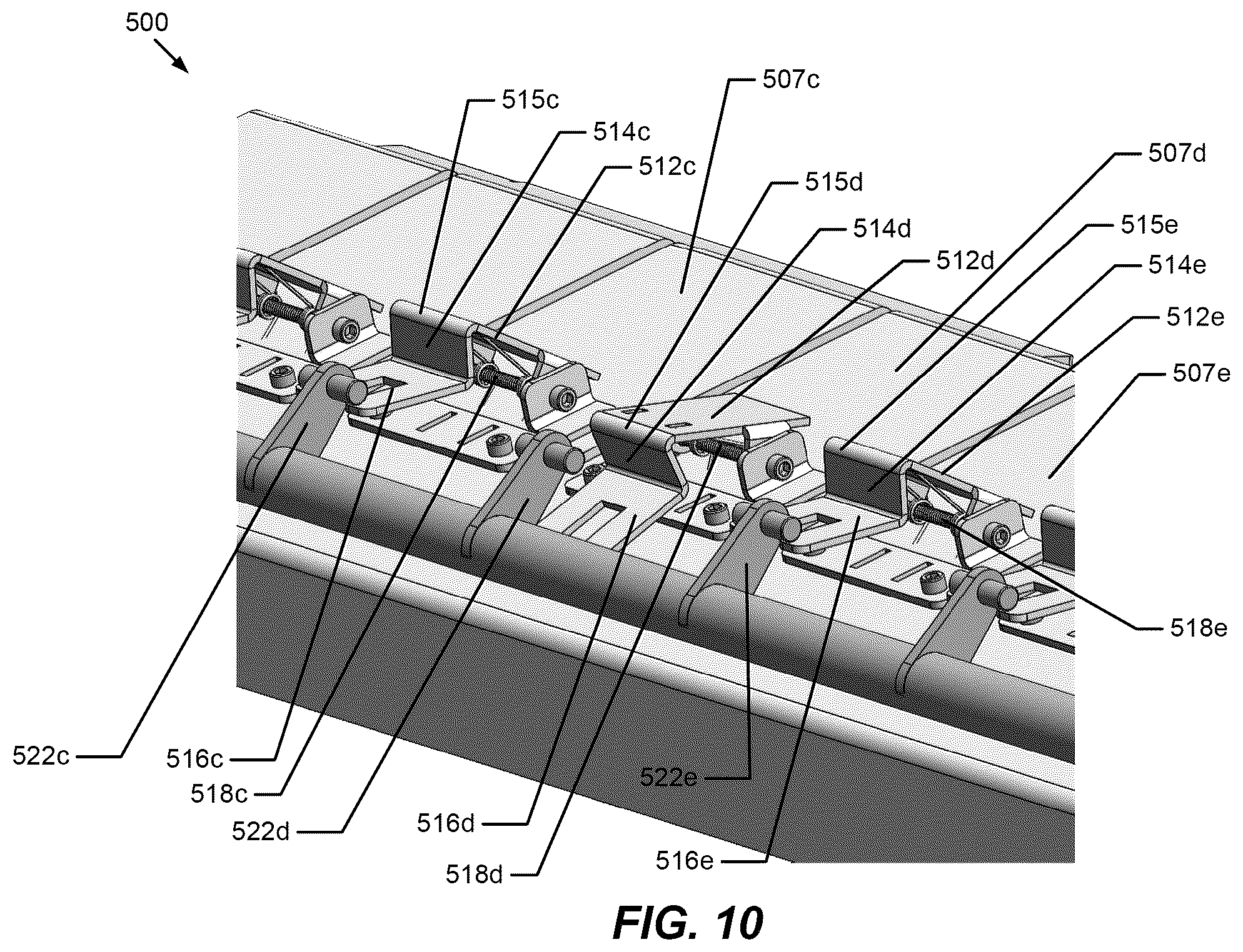 Patent US12333914 Figure 10 – Drug product packaging system including locking system for controlling access to drug product cells
