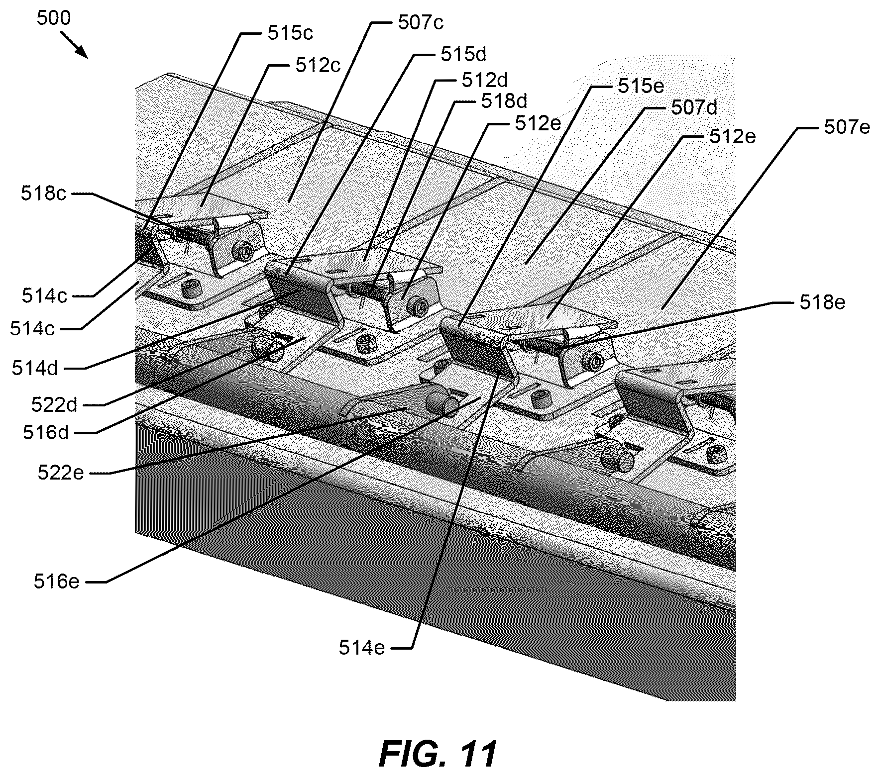 Patent US12333914 Figure 11 – Drug product packaging system including locking system for controlling access to drug product cells