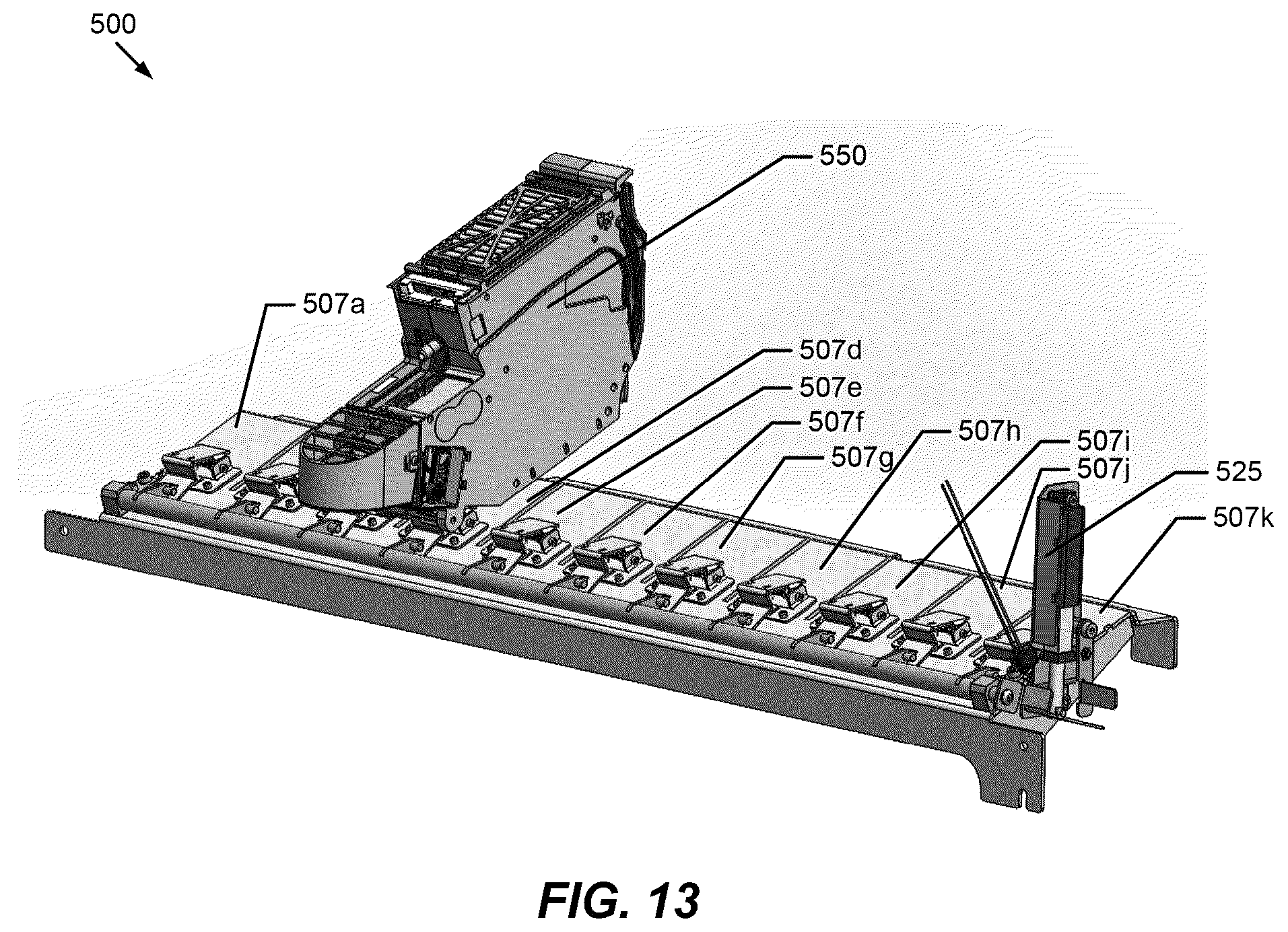 Patent US12333914 Figure 13 – Drug product packaging system including locking system for controlling access to drug product cells