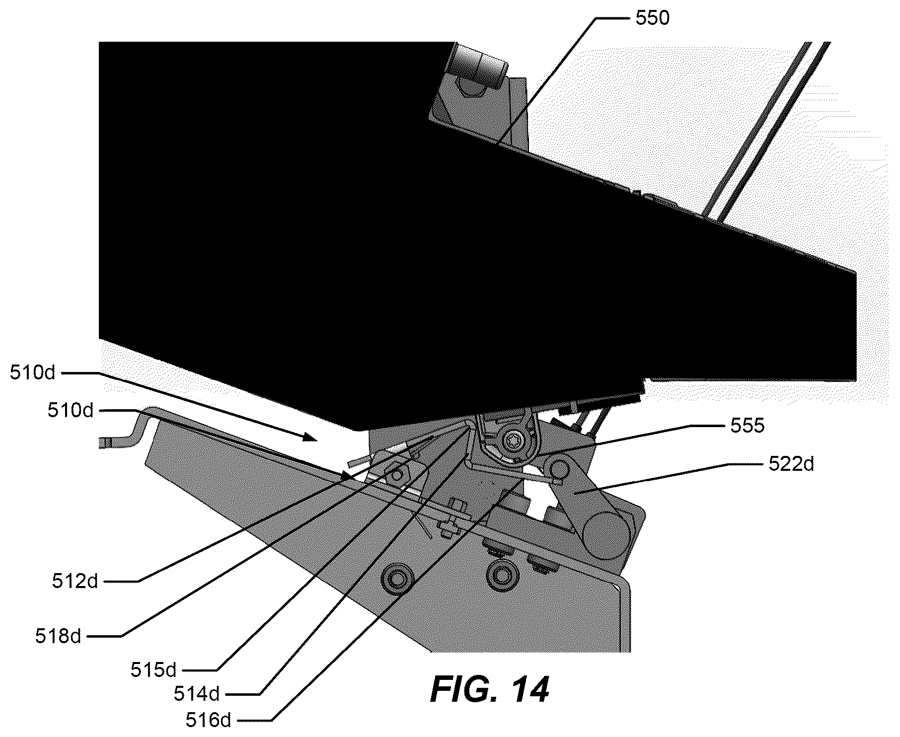 Patent US12333914 Figure 14 – Drug product packaging system including locking system for controlling access to drug product cells