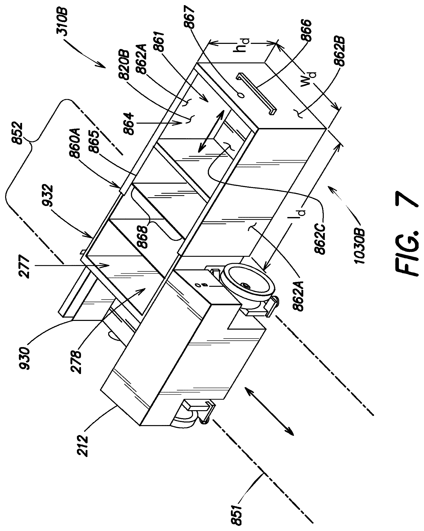Patent US12333915 Figure 13 – Methods and apparatus for facilitating transport of items between a store and a customer via a customer access portal