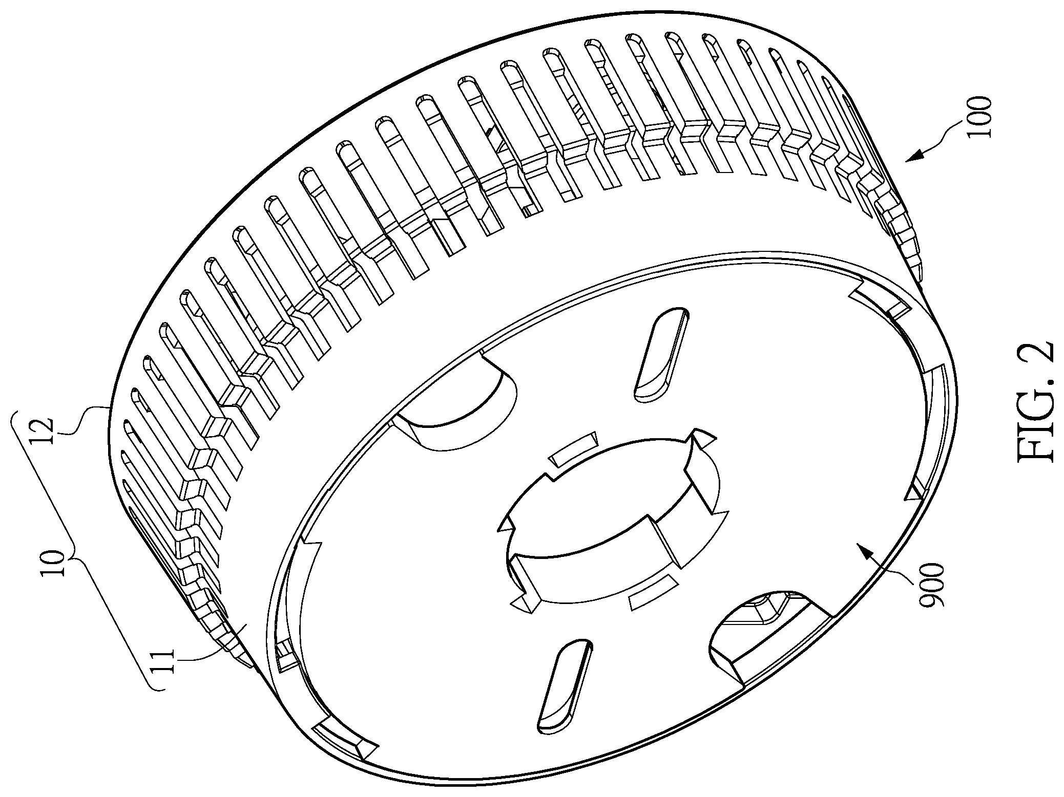 Patent US12333918 Figure 2 – One-time activation smoke alarm