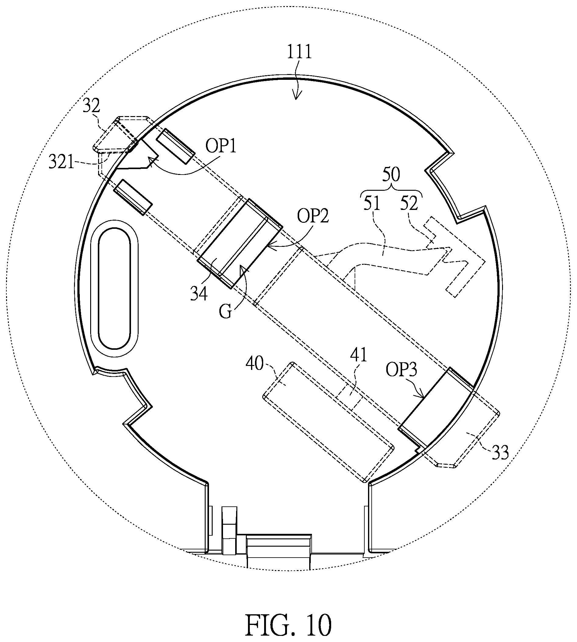 Patent US12333918 Figure 10 – One-time activation smoke alarm