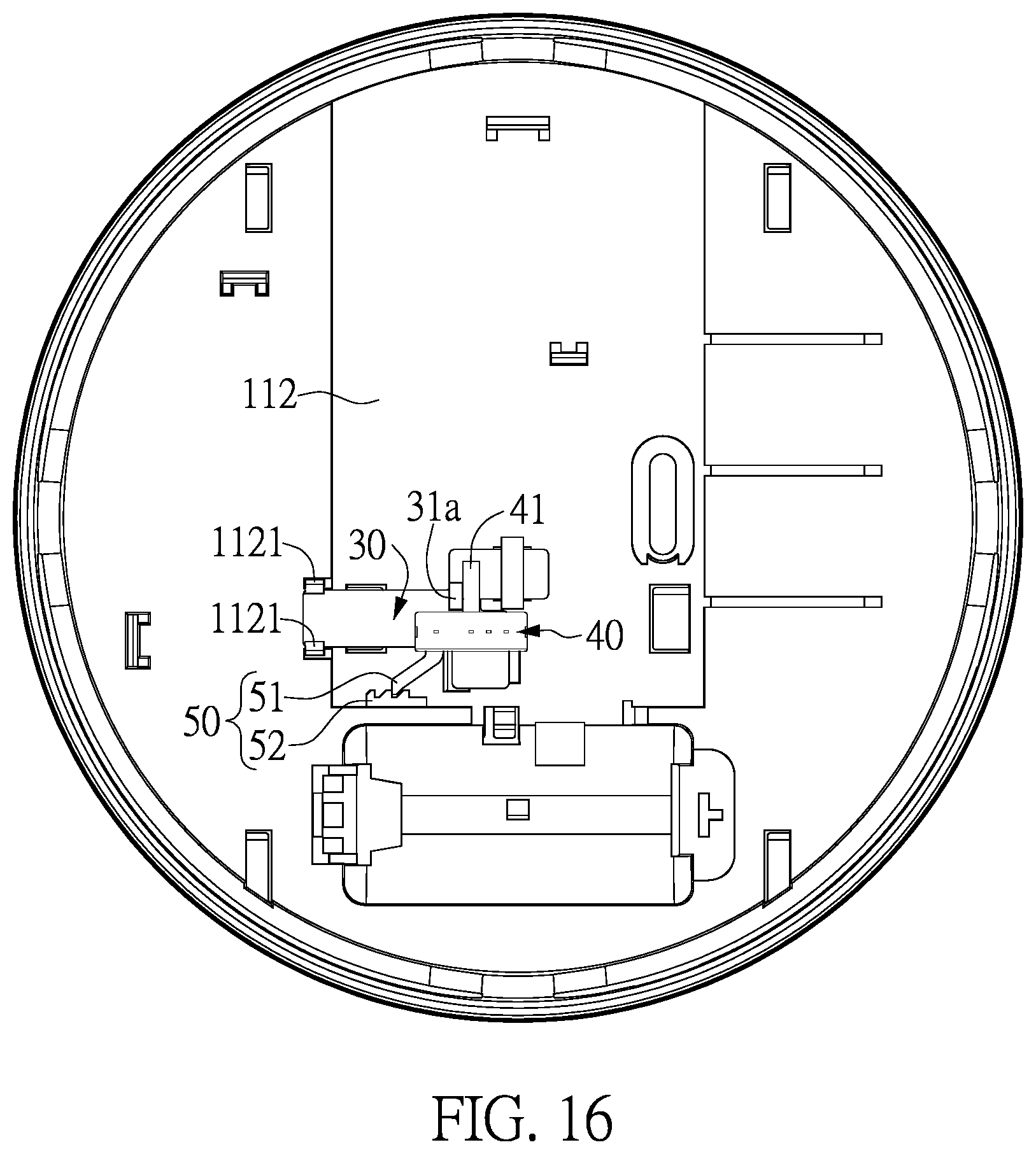 Patent US12333918 Figure 16 – One-time activation smoke alarm