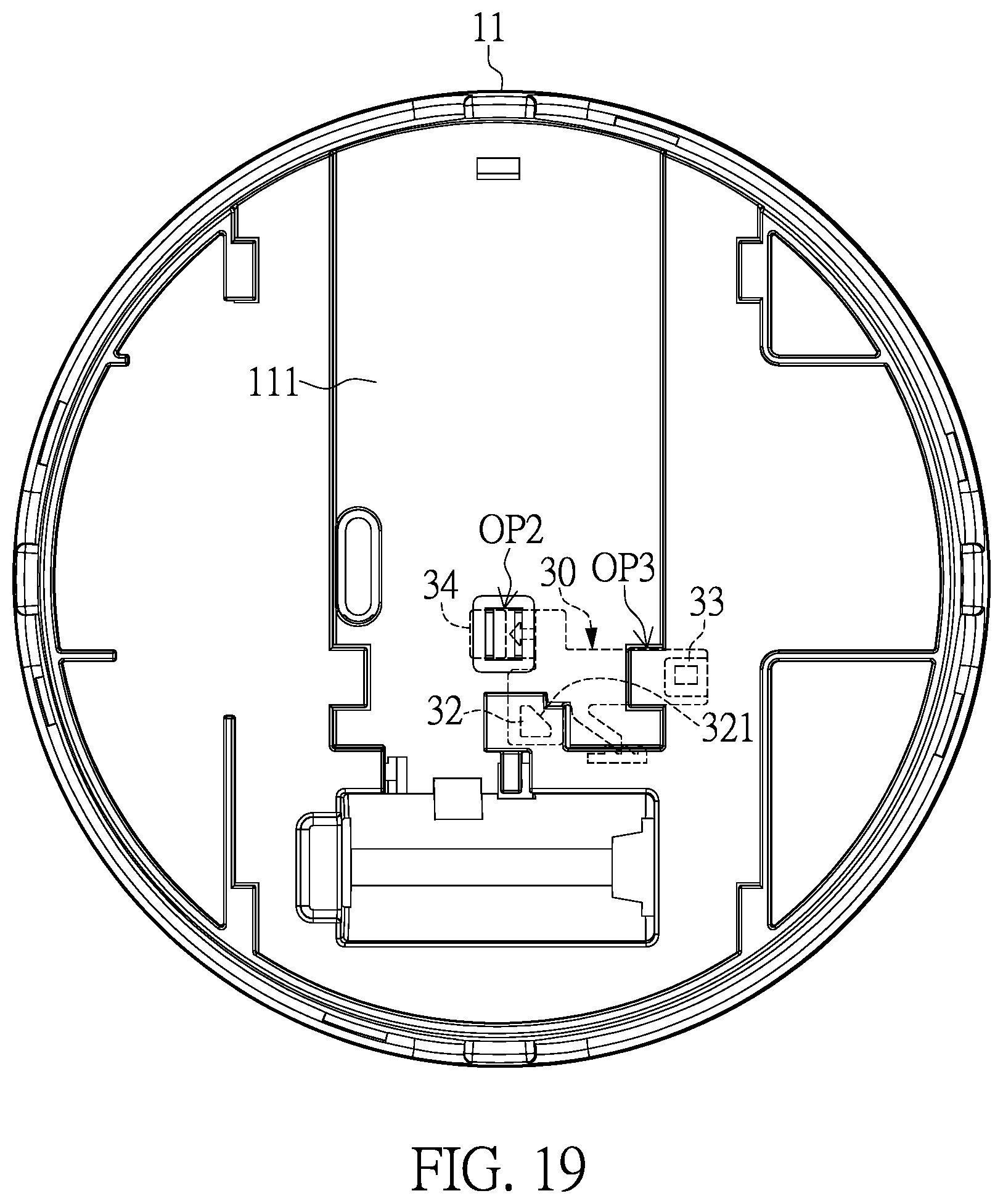 Patent US12333918 Figure 19 – One-time activation smoke alarm