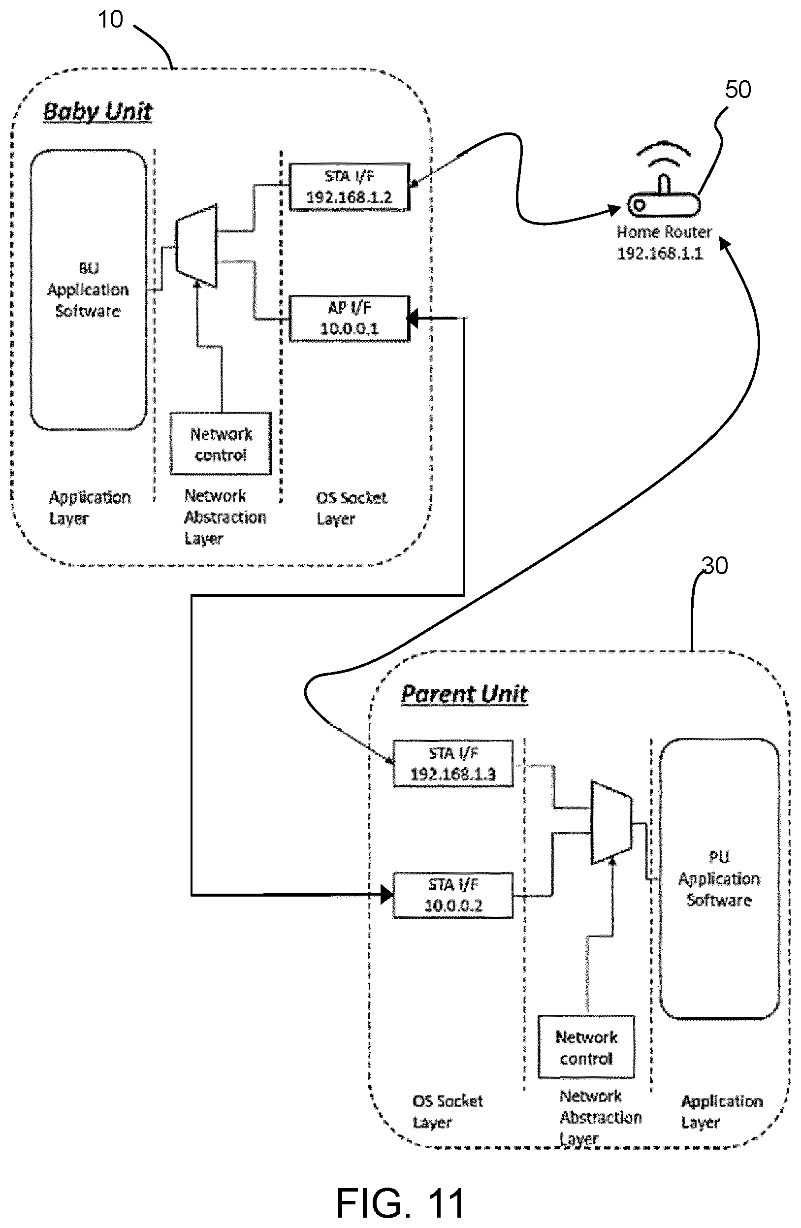 Patent US12333919 Figure 10 – Monitoring system