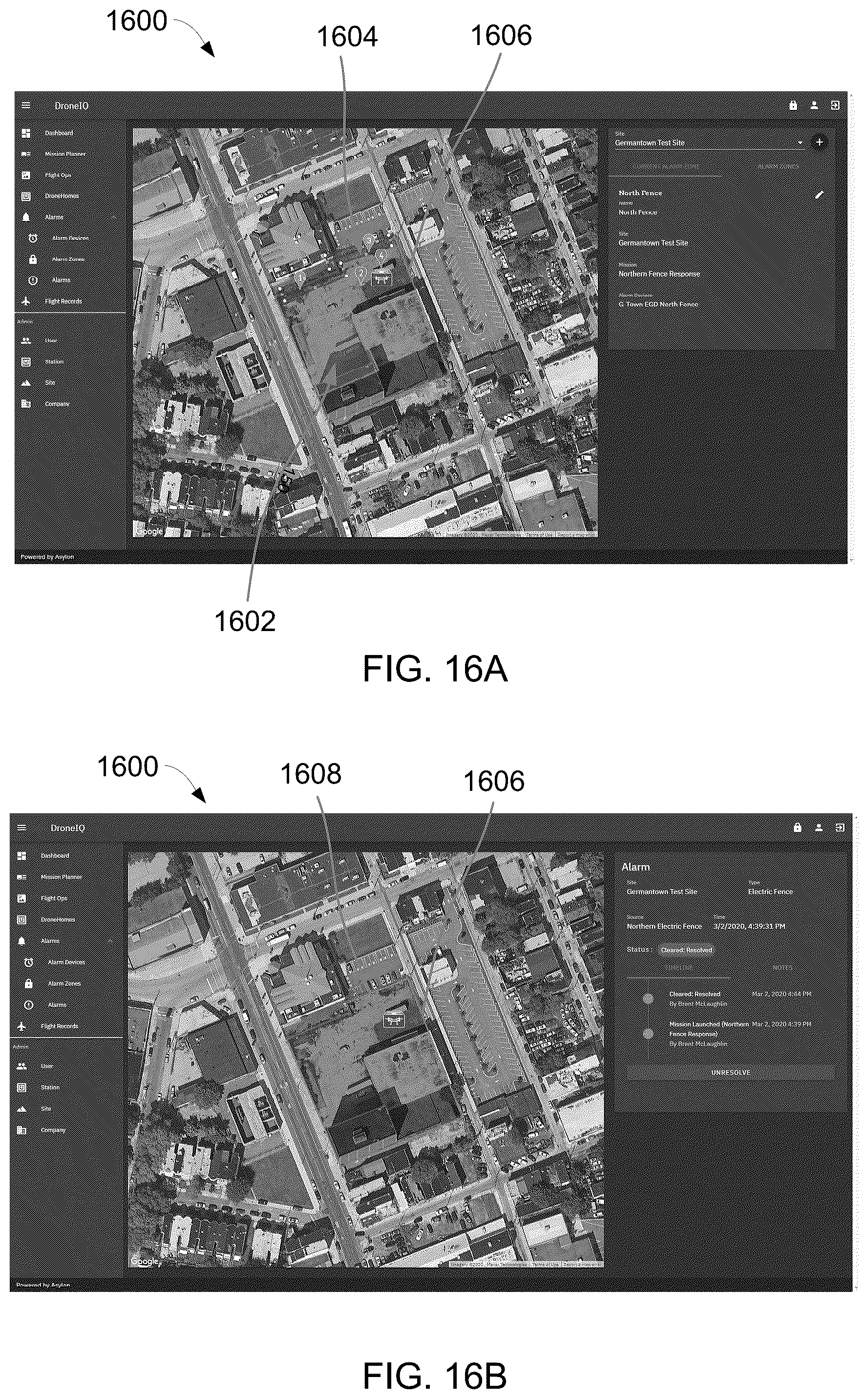 Patent US12333923 Figure 15 – Automated alert system using unmanned aerial vehicles