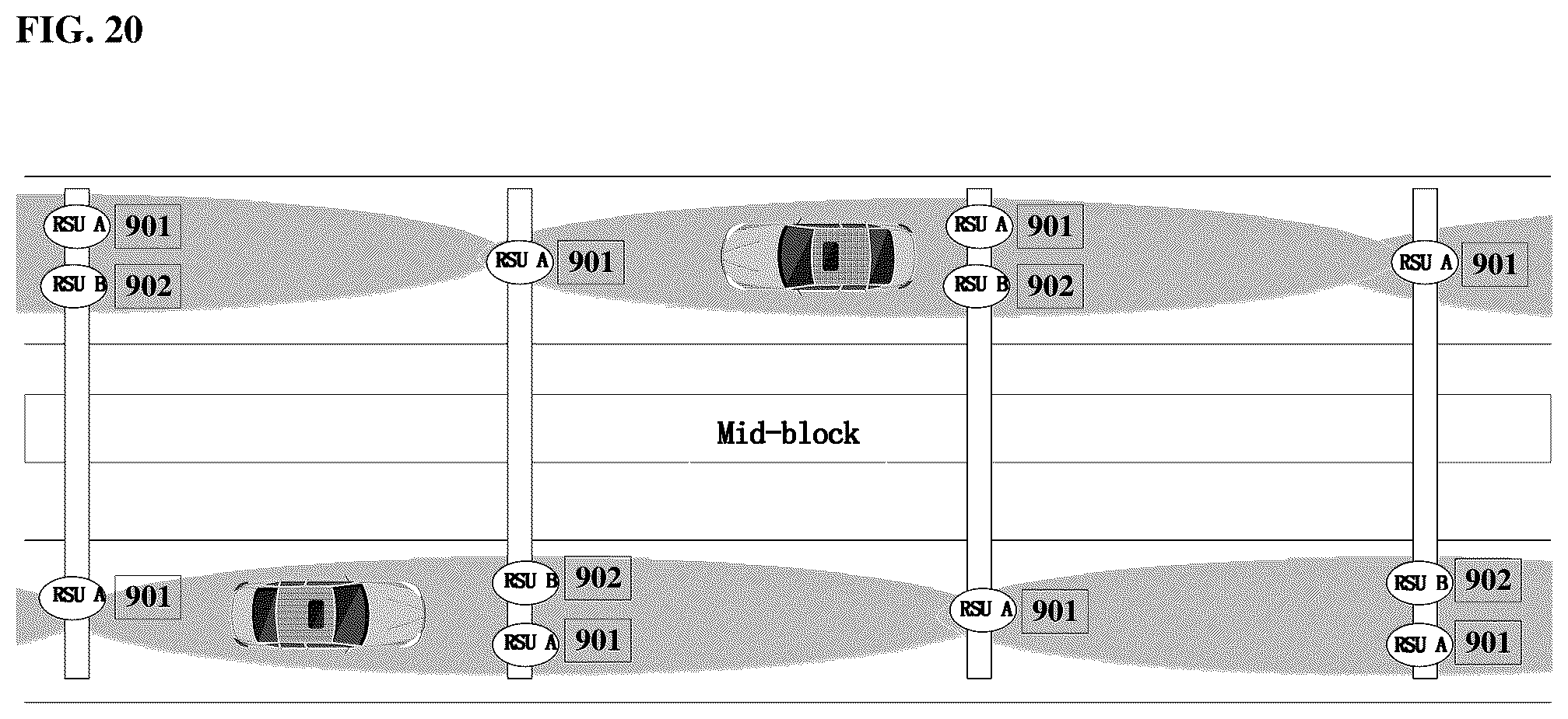 Patent US12333932 Figure 20 – Roadside edge computing system for autonomous vehicles