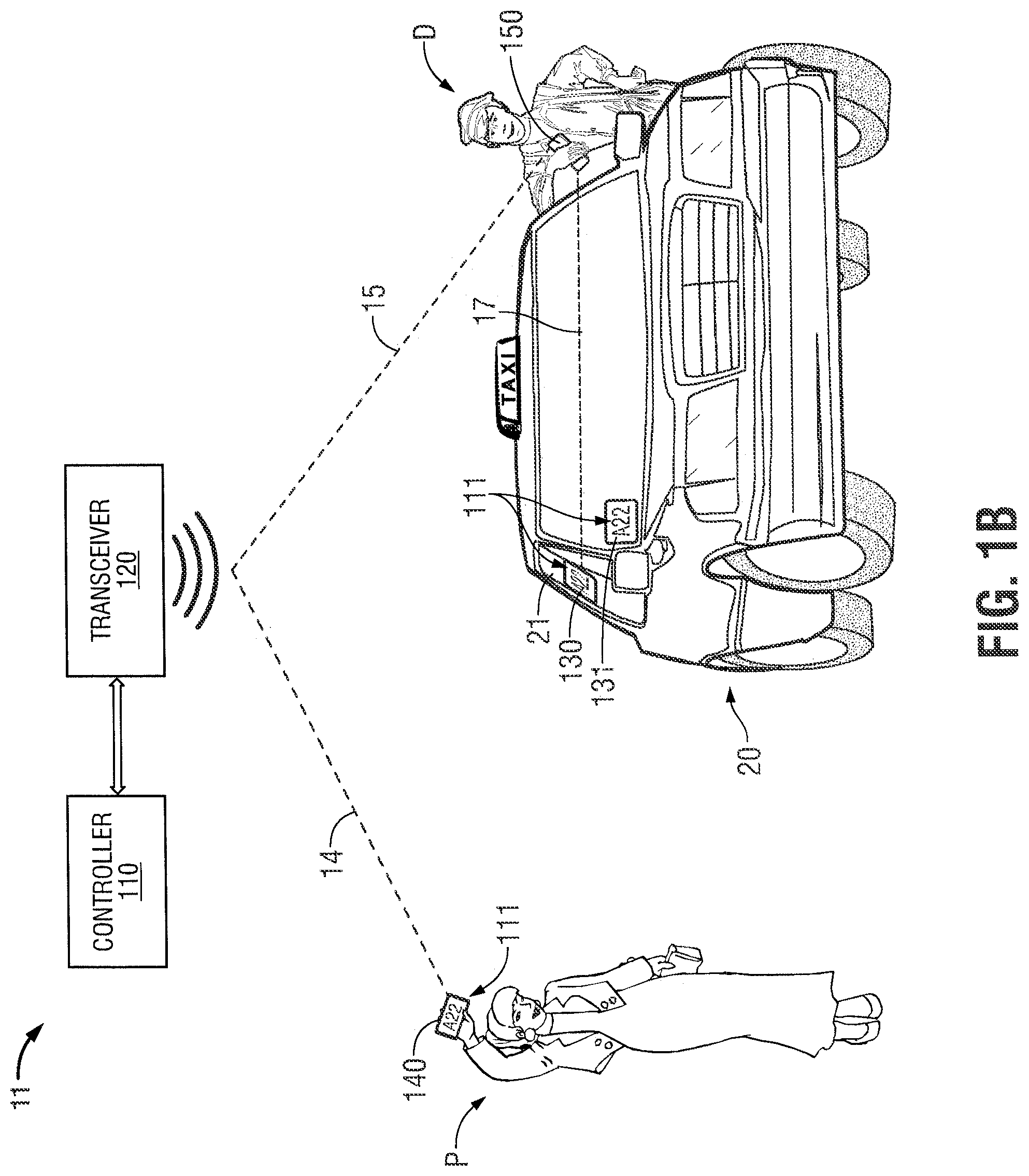 Patent US12333934 Figure 2 – Vehicle identification system