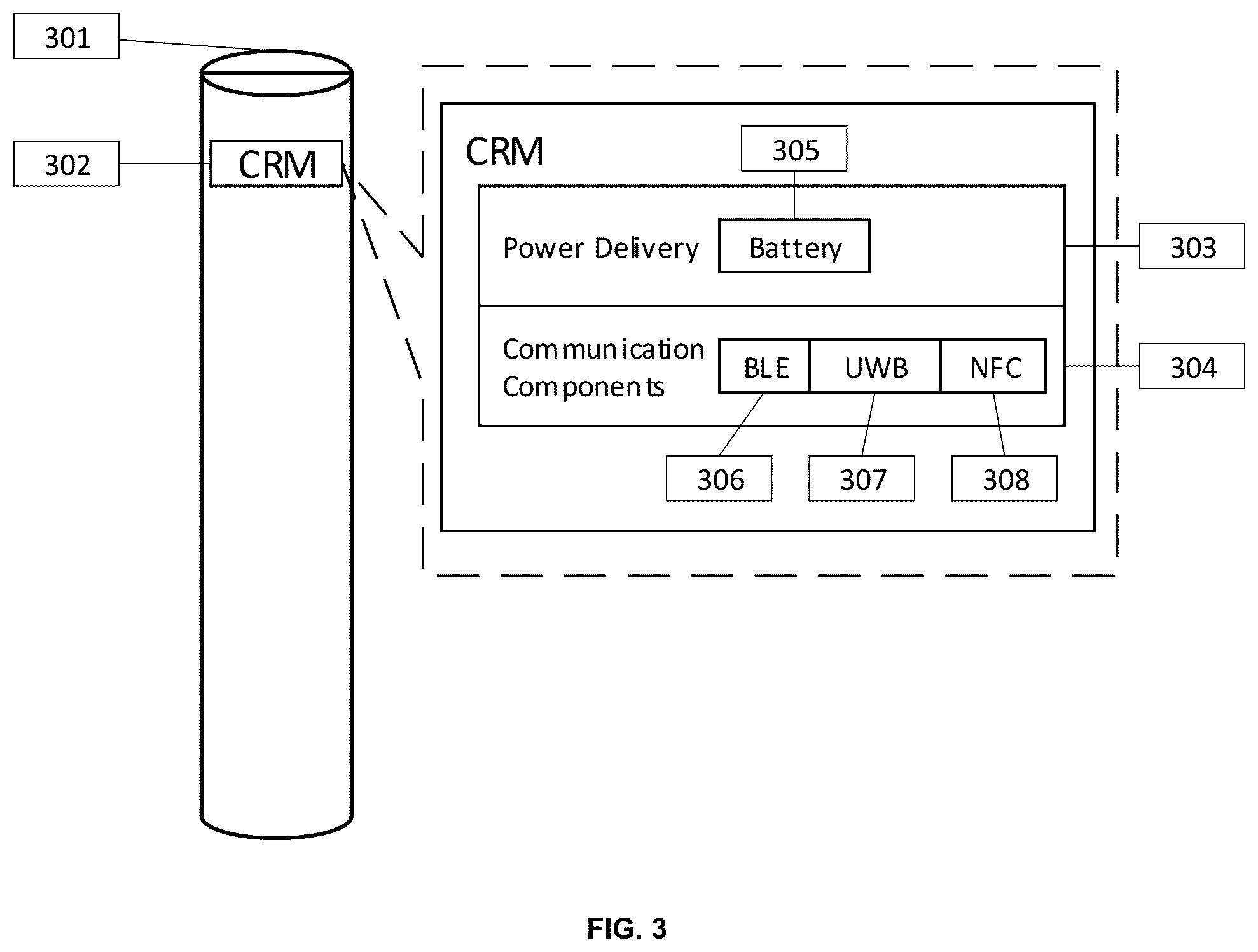 Patent US12333935 Figure 4 – Connected reference marker system