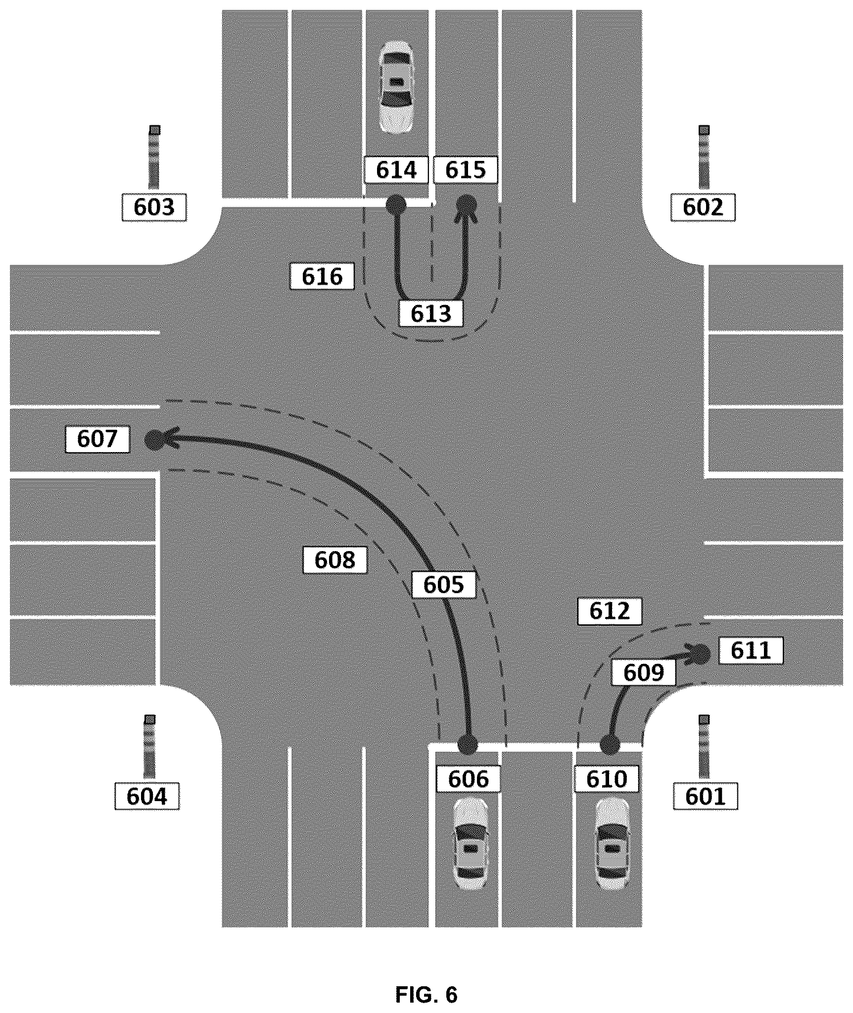 Patent US12333935 Figure 8 – Connected reference marker system