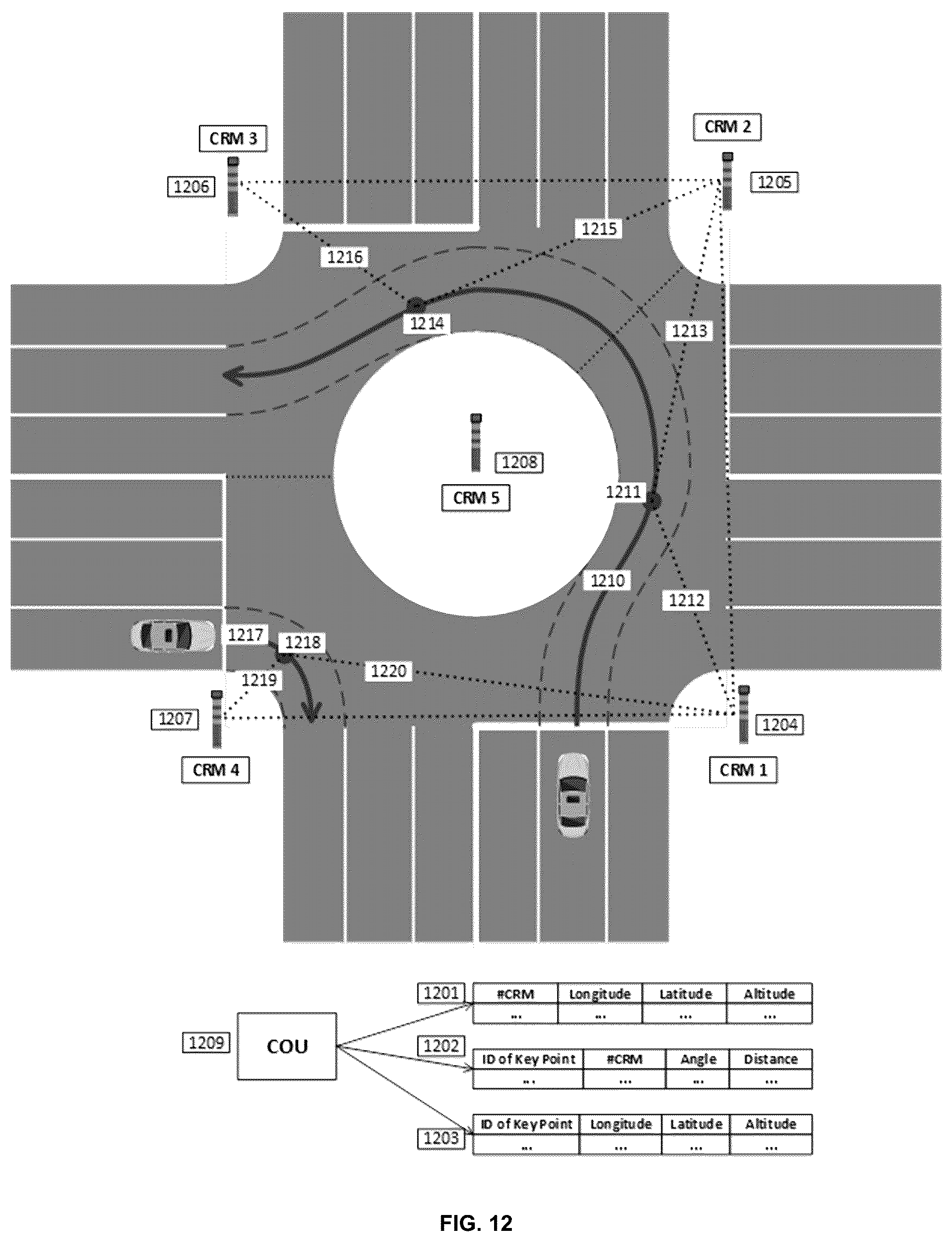 Patent US12333935 Figure 19 – Connected reference marker system