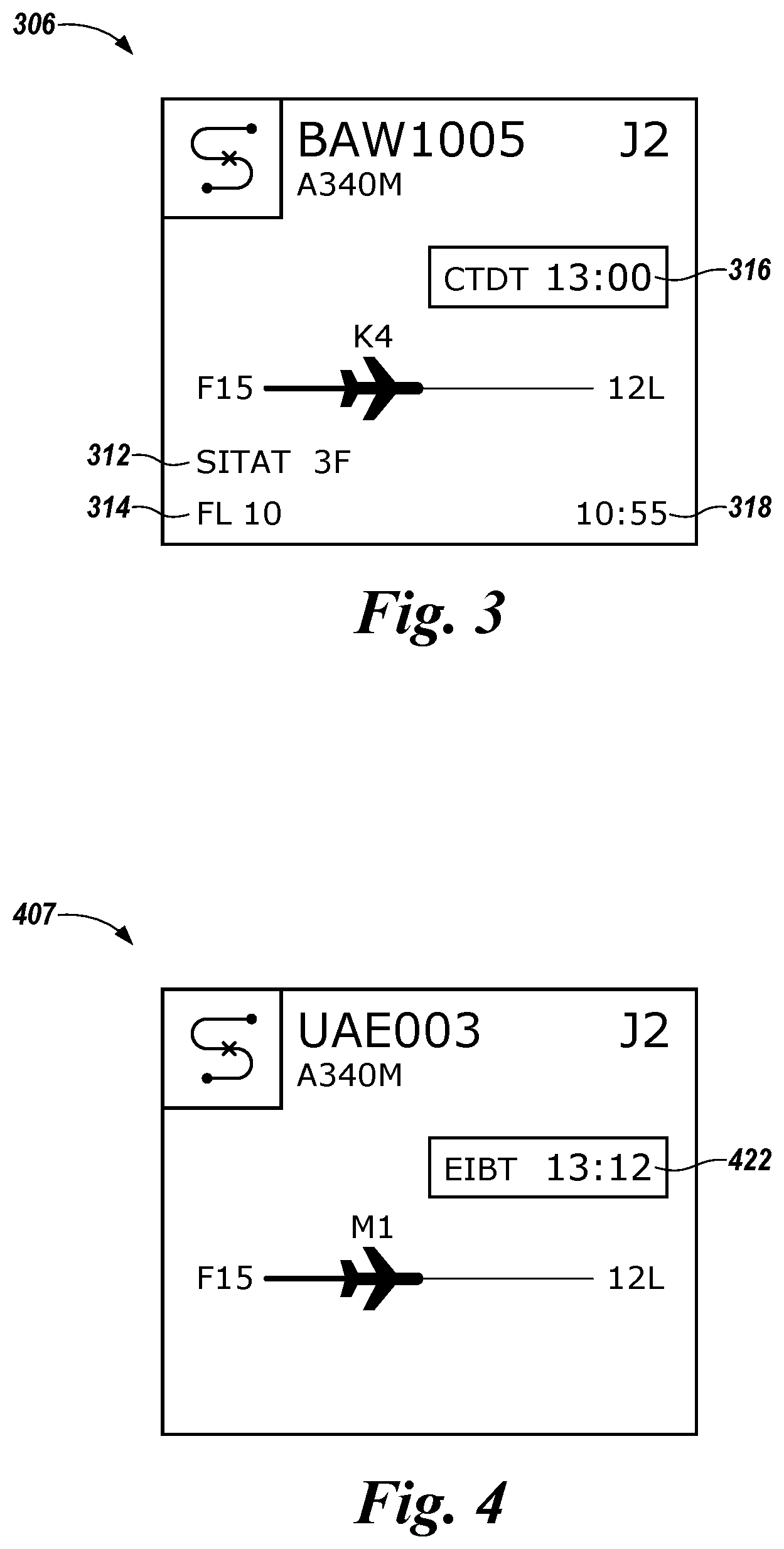 Patent US12333955 Figure 3 – Ground traffic aircraft management