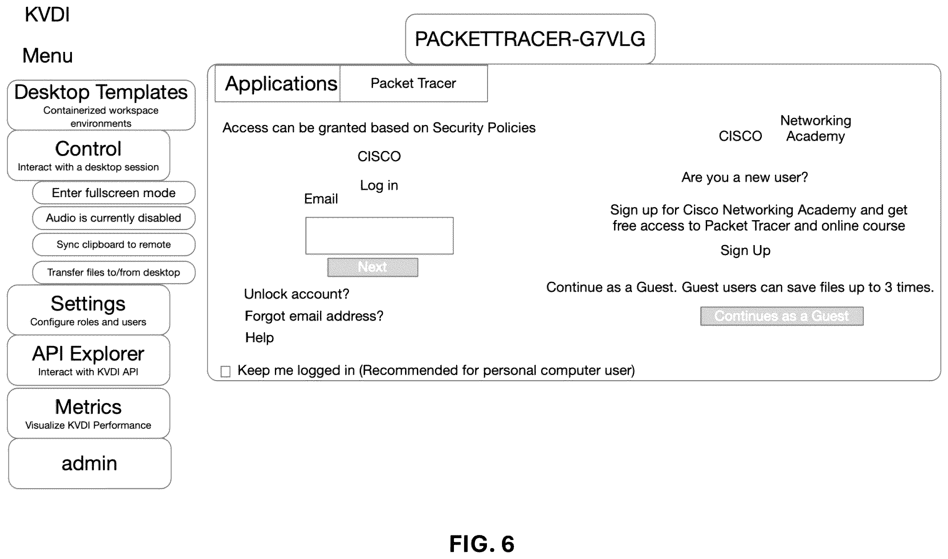 Patent US12333958 Figure 6 – Methods and systems for secure scalable platform providing education programs to adults in custody