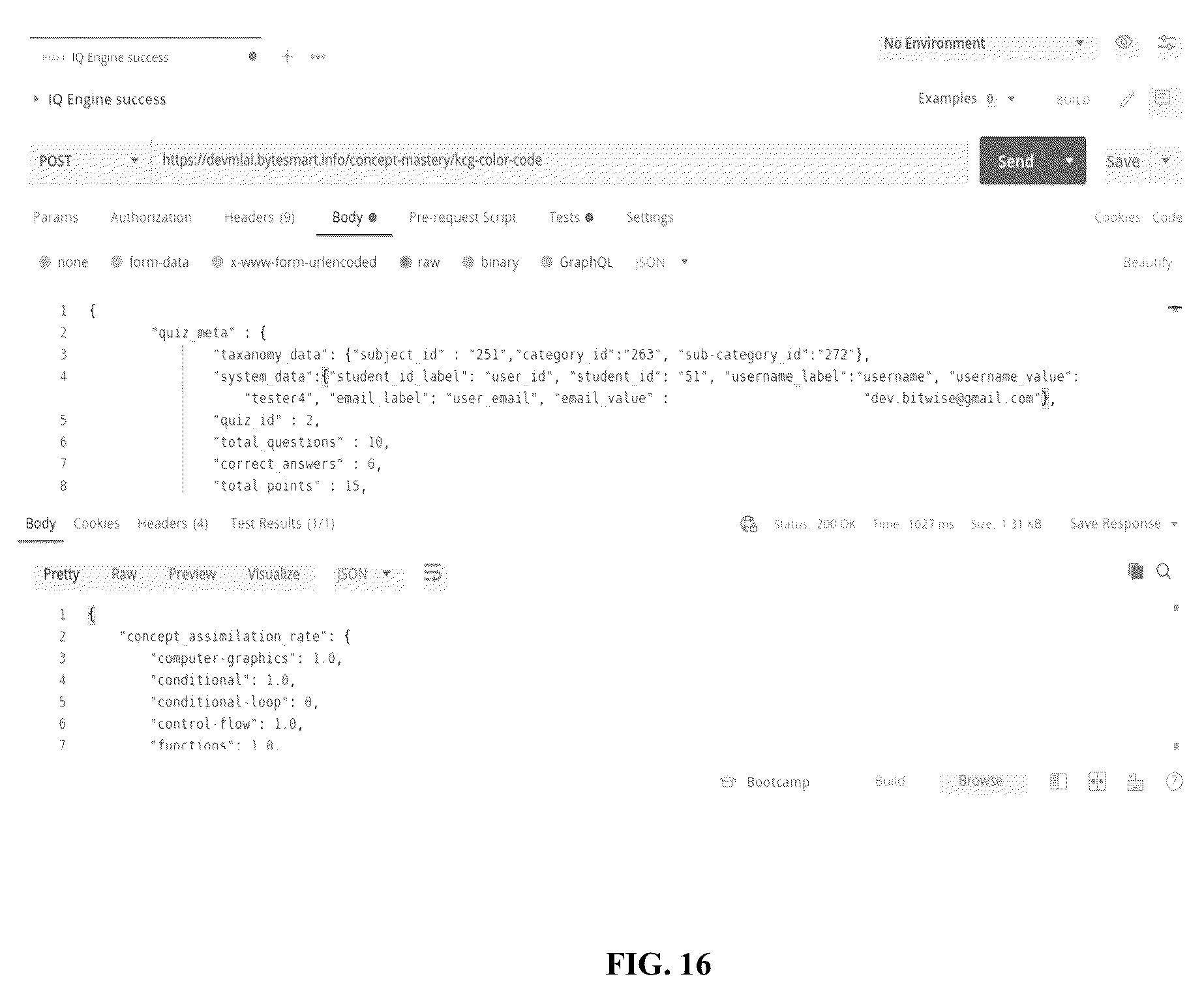 Patent US12333962 Figure 16 – Smart-learning and knowledge concept graphs