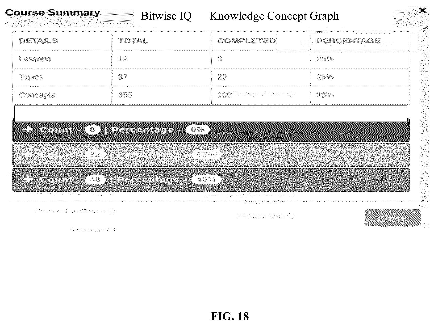 Patent US12333962 Figure 18 – Smart-learning and knowledge concept graphs