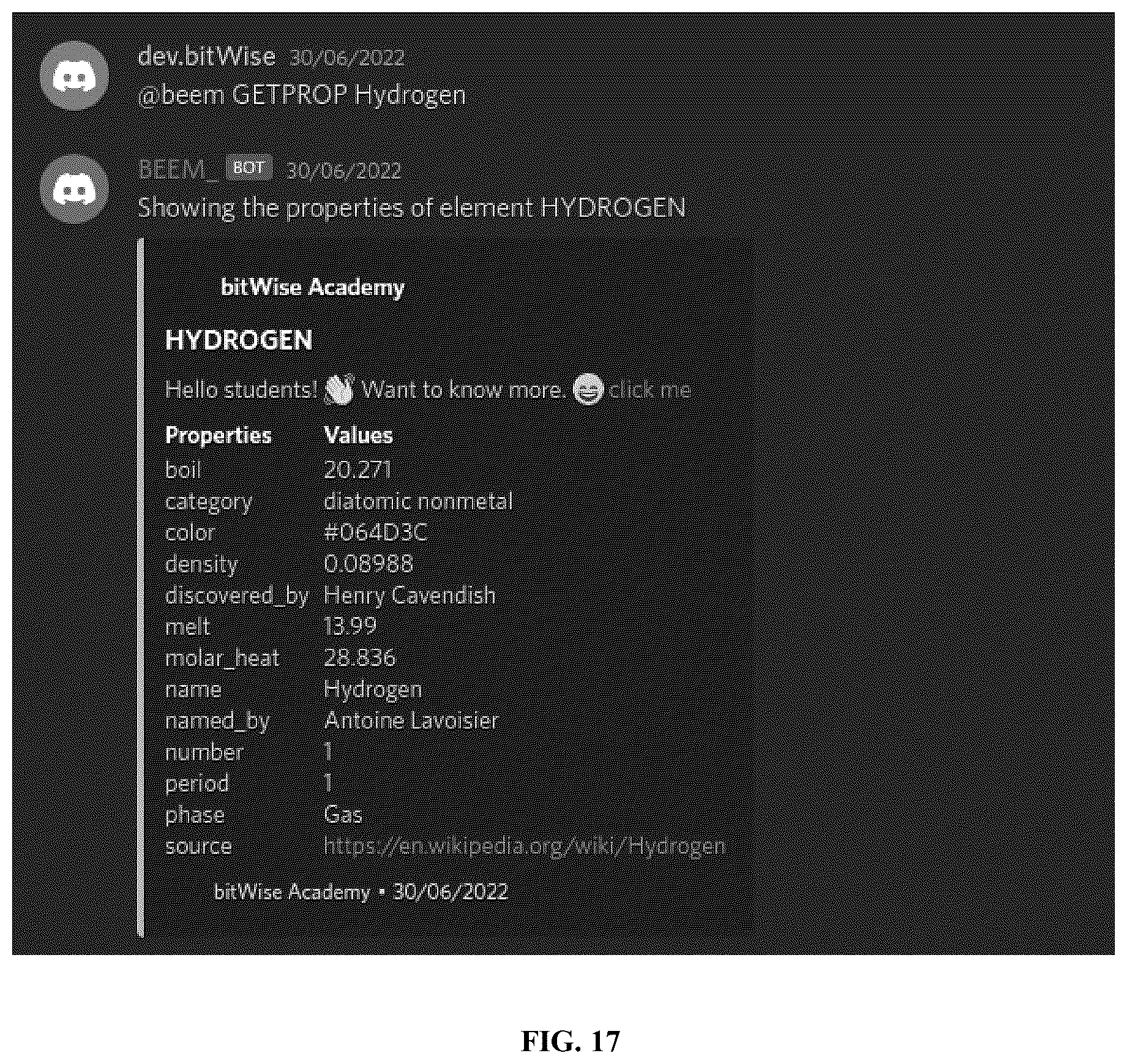 Patent US12333963 Figure 17 – Smart-learning and knowledge retrieval system with integrated chatbots