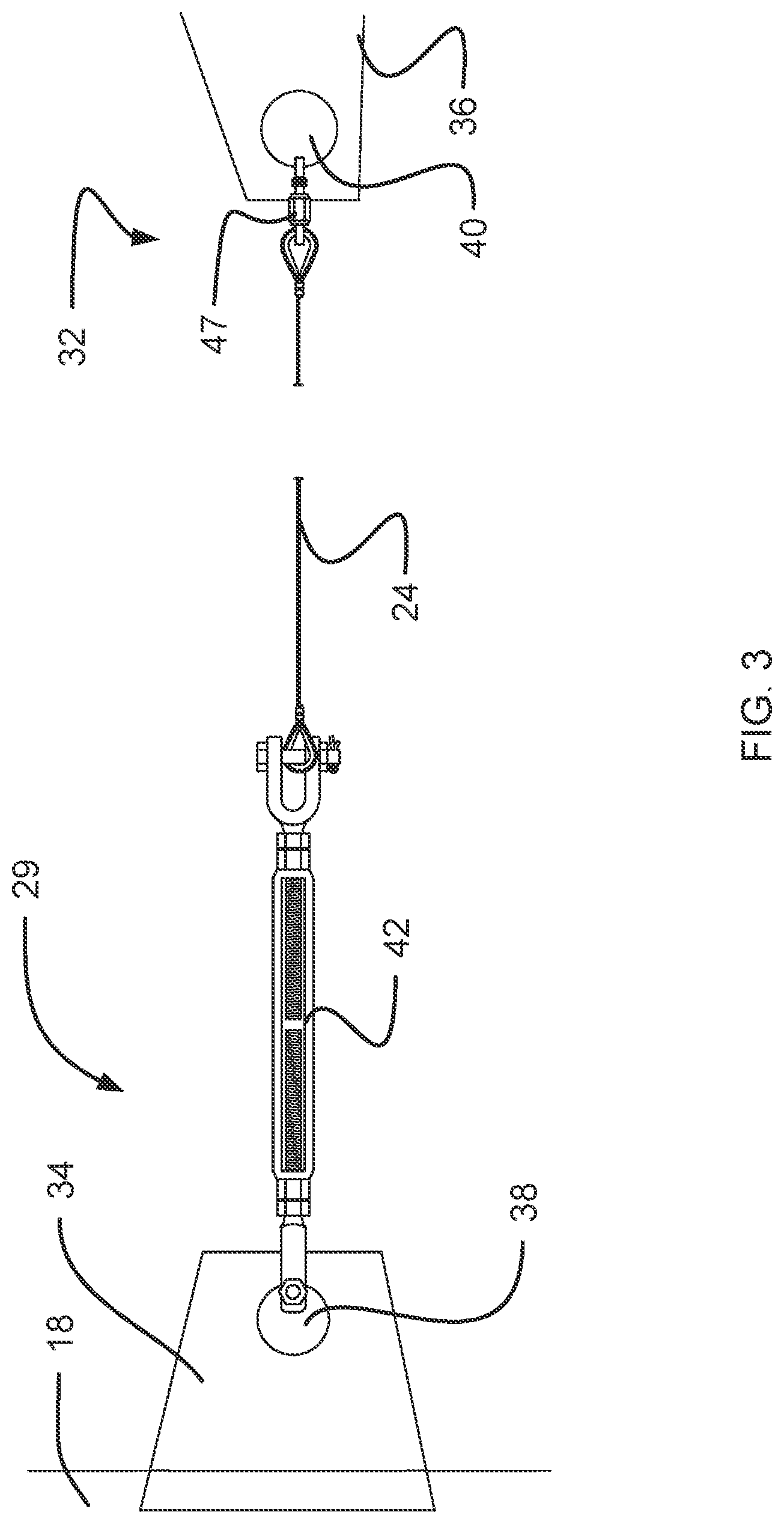 Patent US12333965 Figure 3 – Cross street banner suspension system