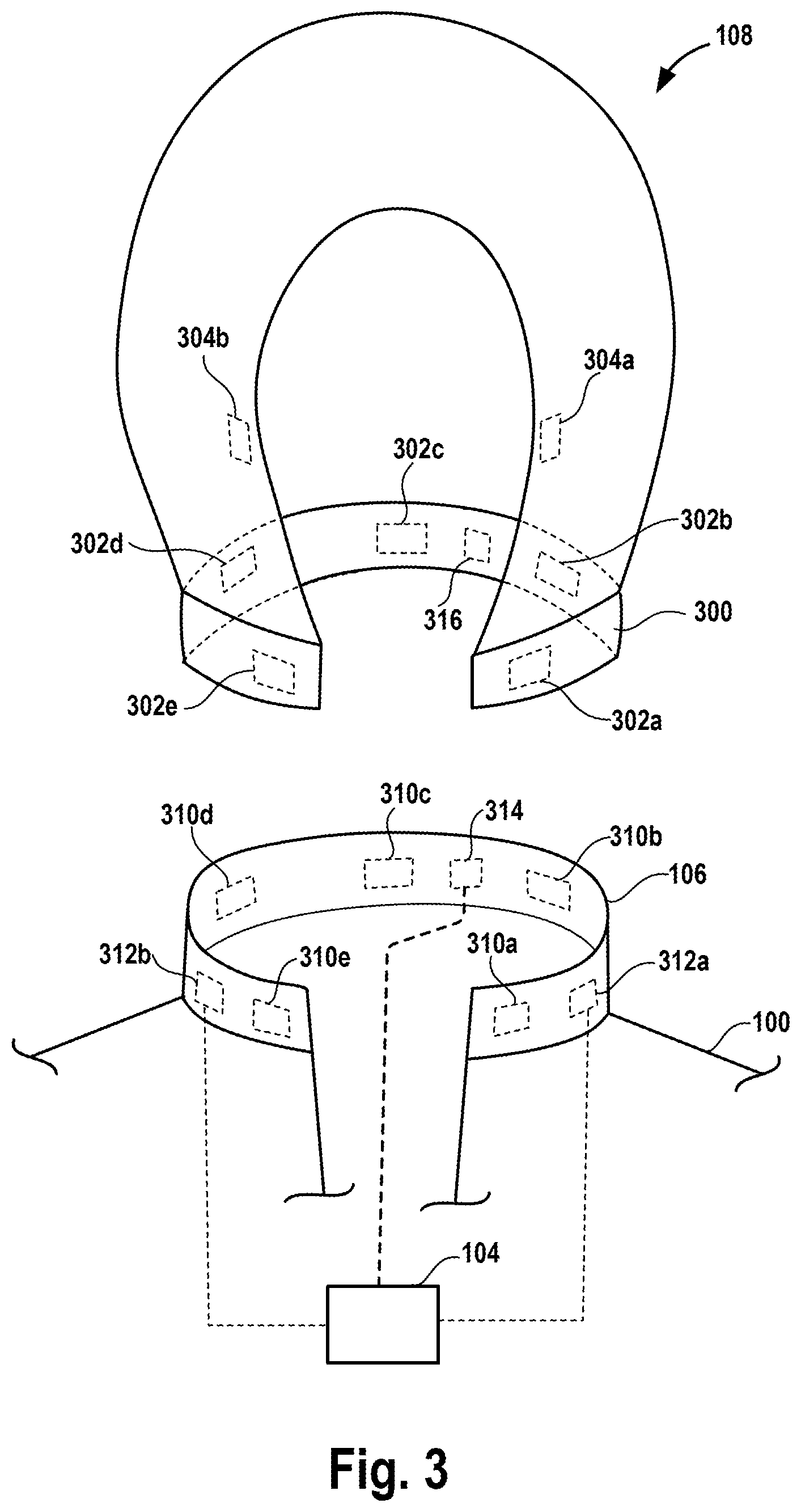 Patent US12333966 Figure 3 – Merchandise with flexible display and detachable component