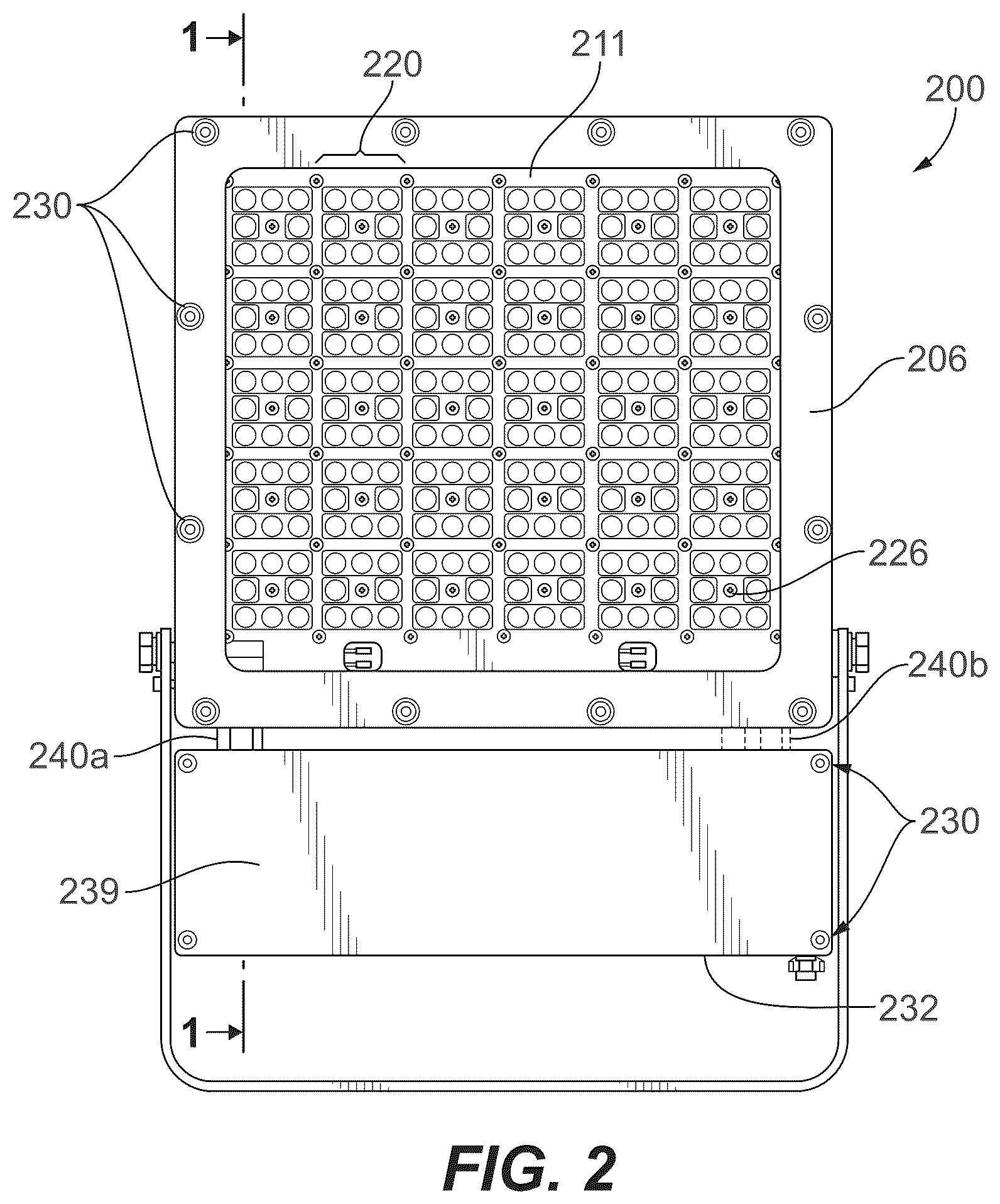 Patent US12333967 Figure 2 – Flame protected optic