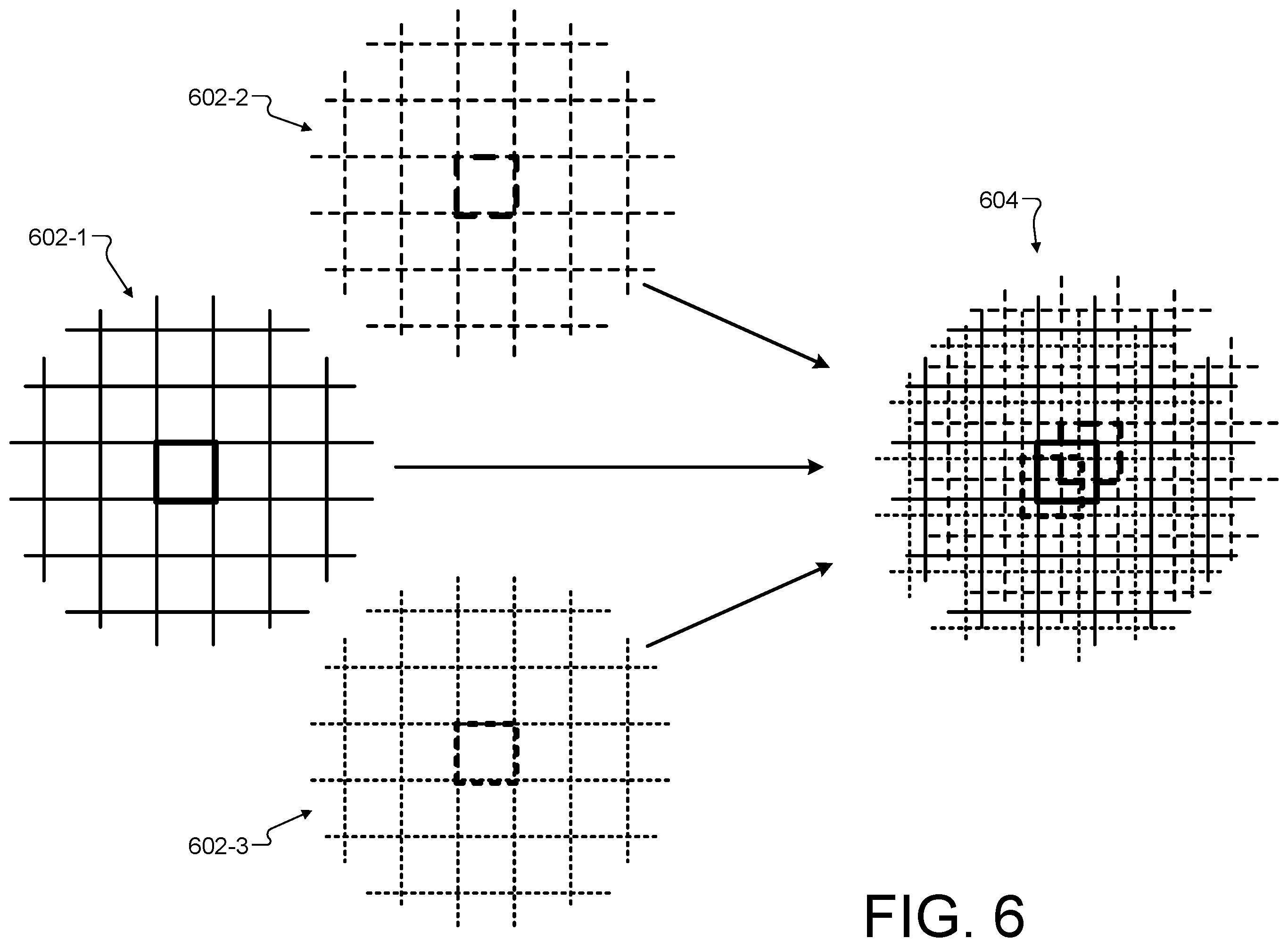 Patent US12333971 Figure 6 – Linear pixel shifting for a non-rectilinear pixel arrangement