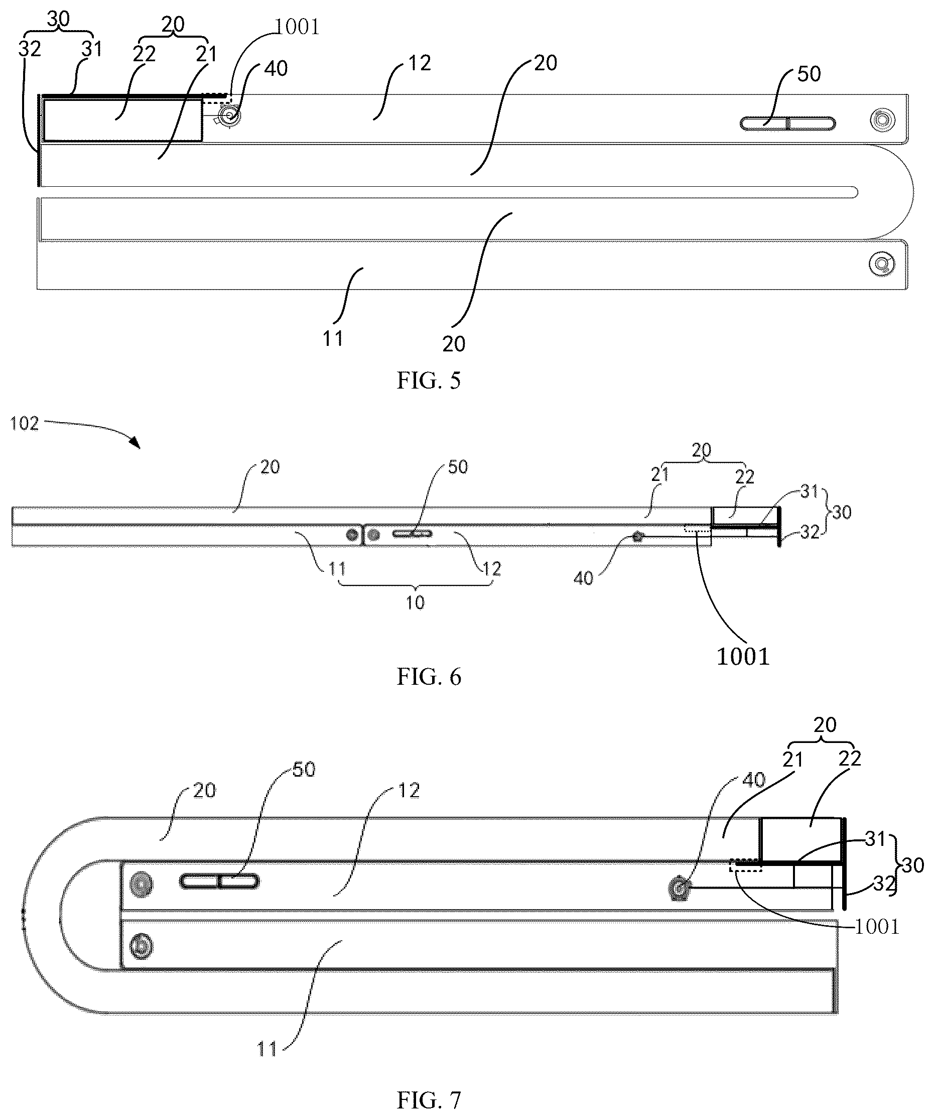 Patent US12333973 Figure 2 – Flexible display module and electronic device