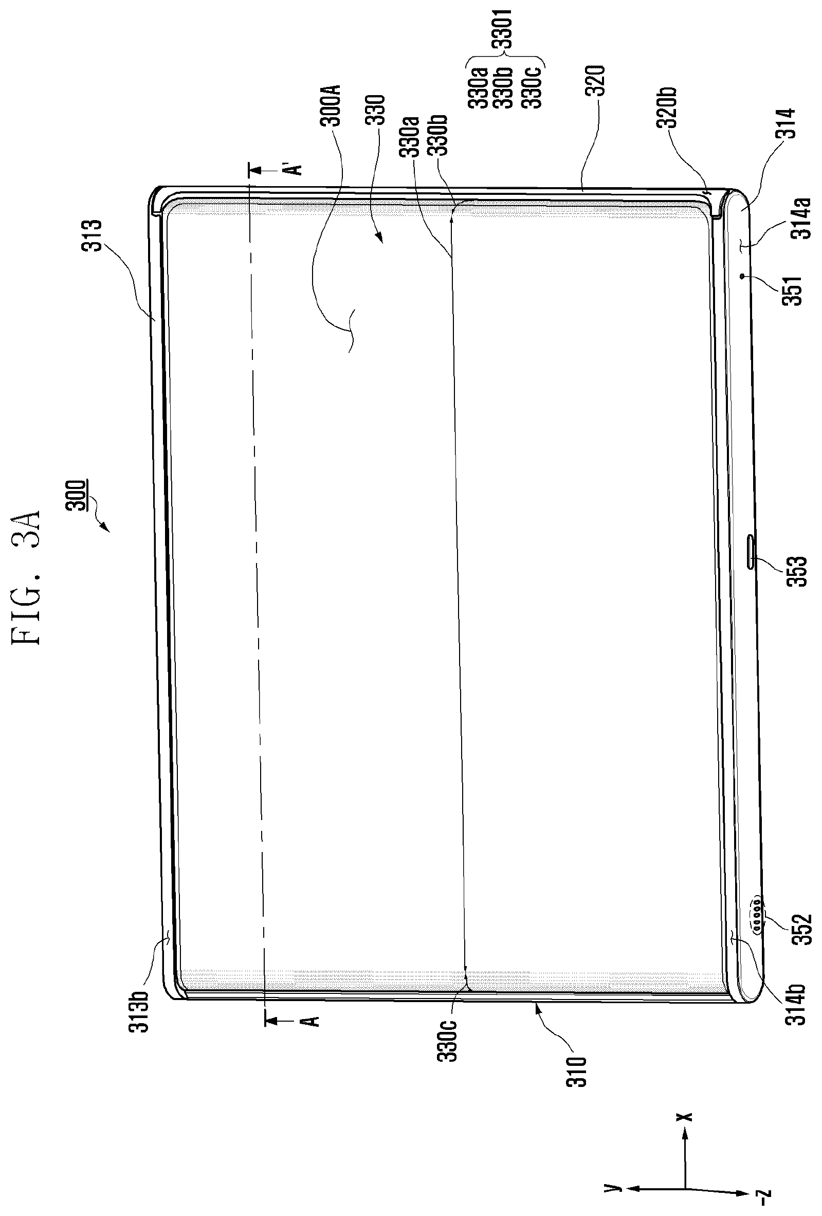 Patent US12333974 Figure 3 – Electronic device including expandable display and content provision method