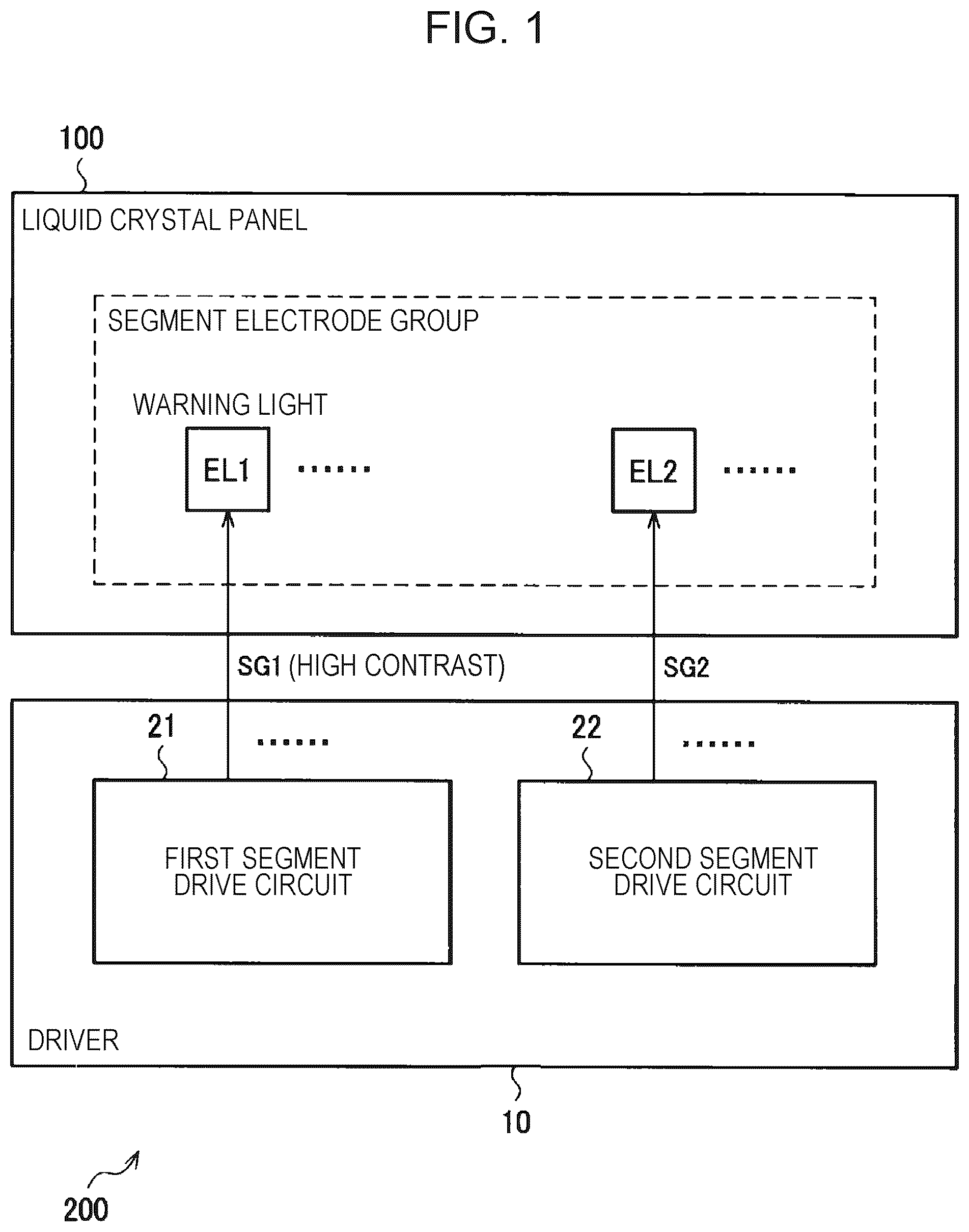 Patent US12333975 Figure 1 – Driver and electro-optical device