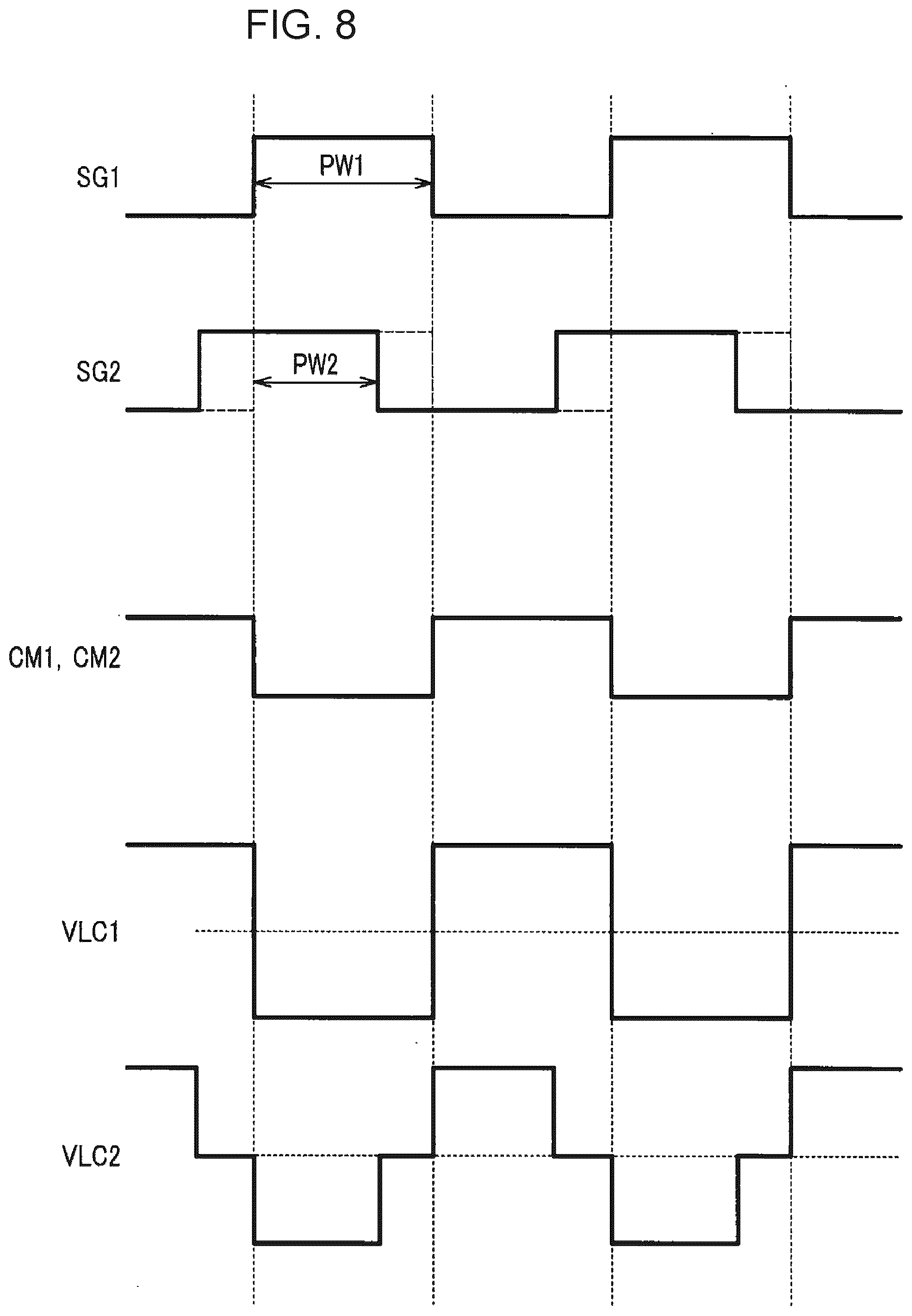 Patent US12333975 Figure 8 – Driver and electro-optical device