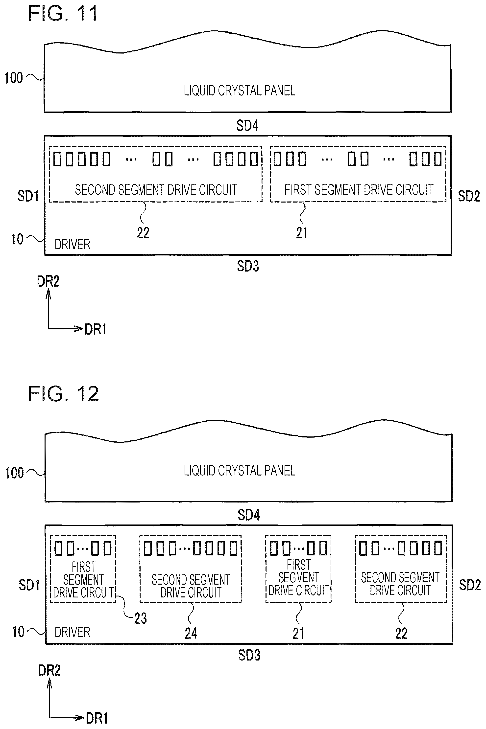 Patent US12333975 Figure 11 – Driver and electro-optical device