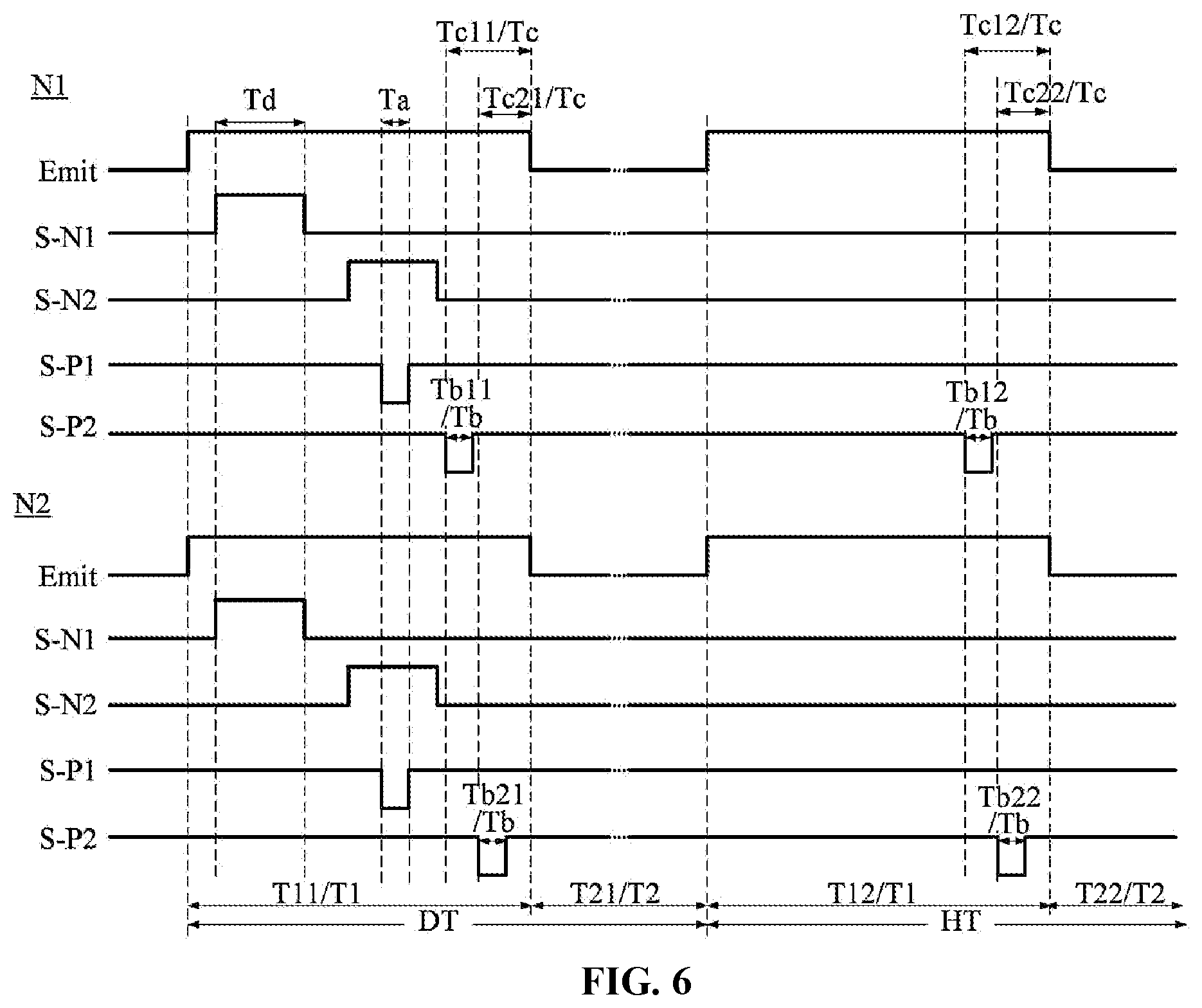 Patent US12333977 Figure 6 – Display panel and device with bias maintaining stage duration according to brightness