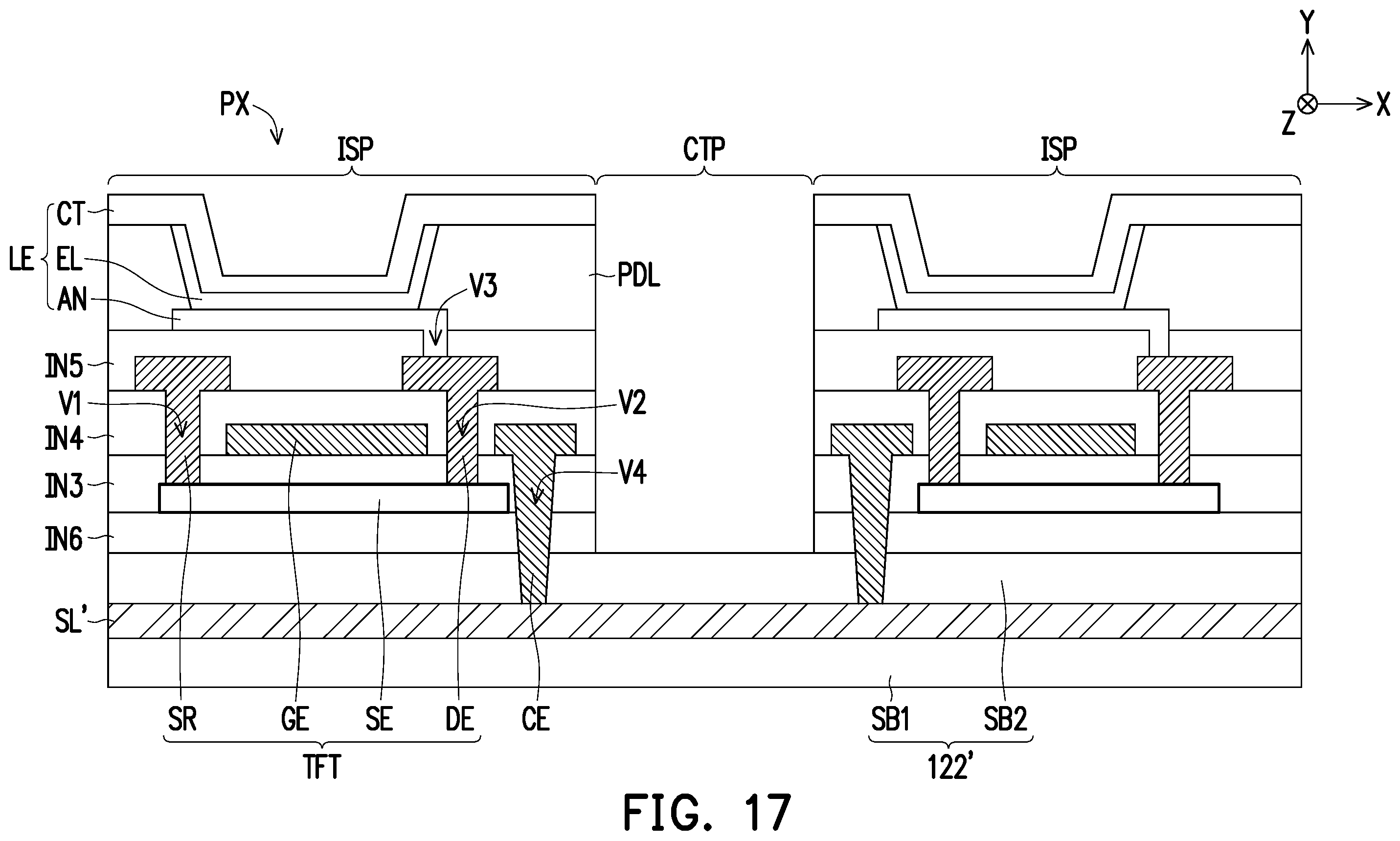 Patent US12333980 Figure 13 – Electronic device with transparent display device