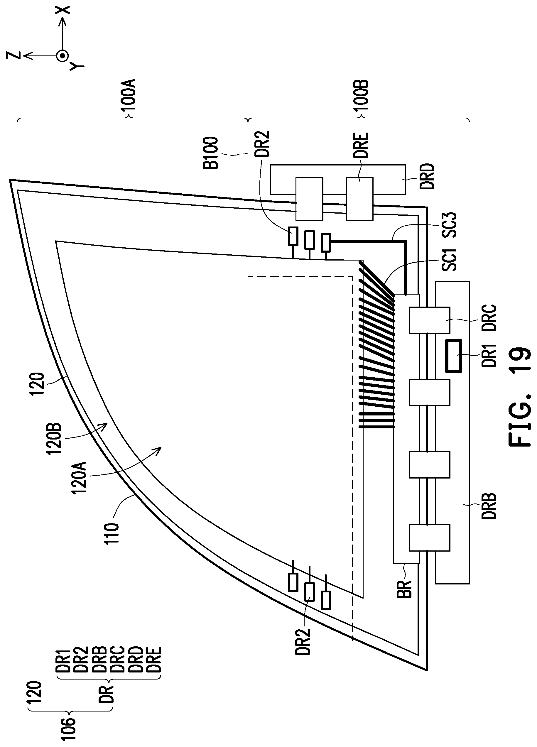 Patent US12333980 Figure 15 – Electronic device with transparent display device