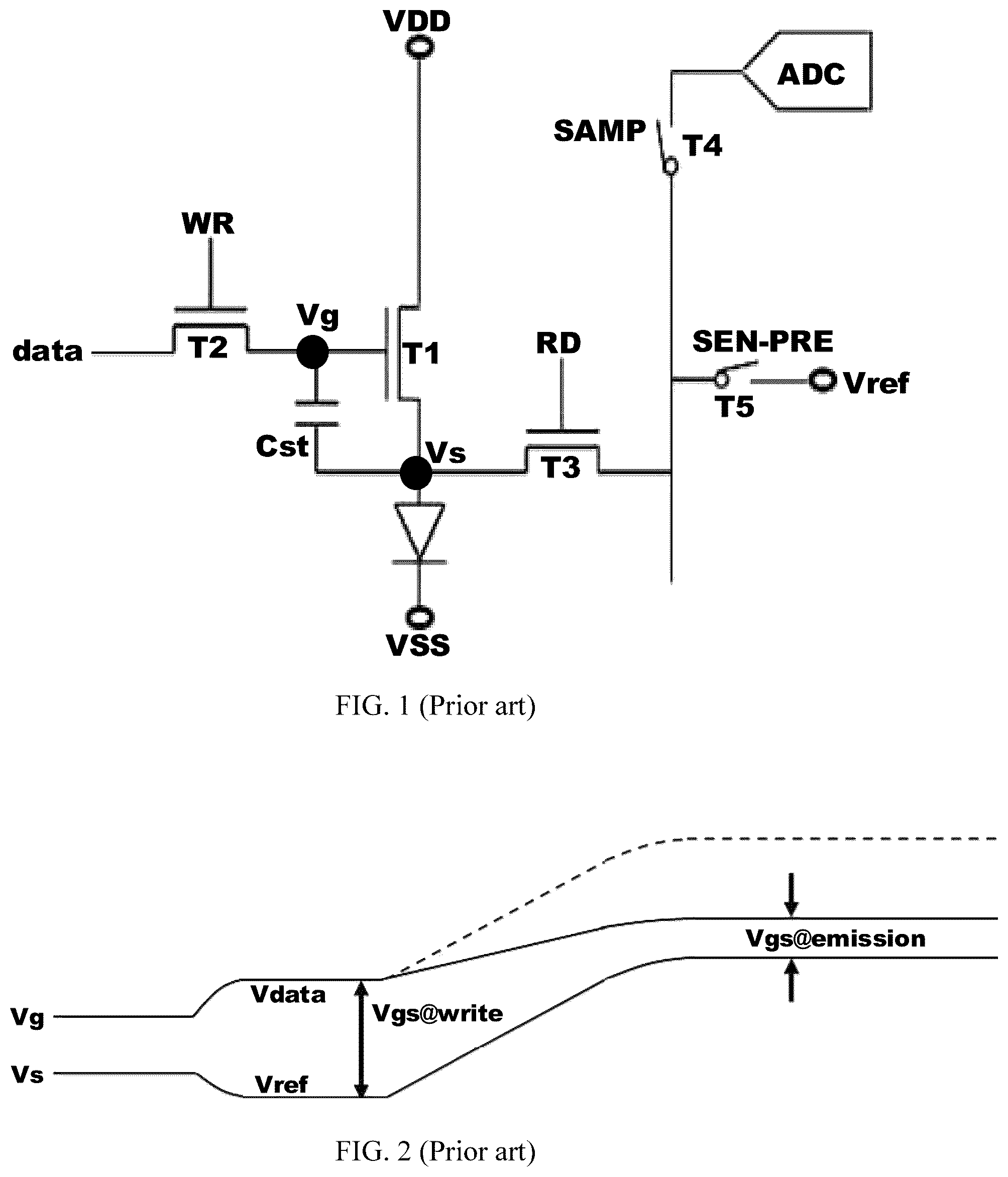 Patent US12333985 Figure 1 – Compensation method for a pixel circuit and display panel