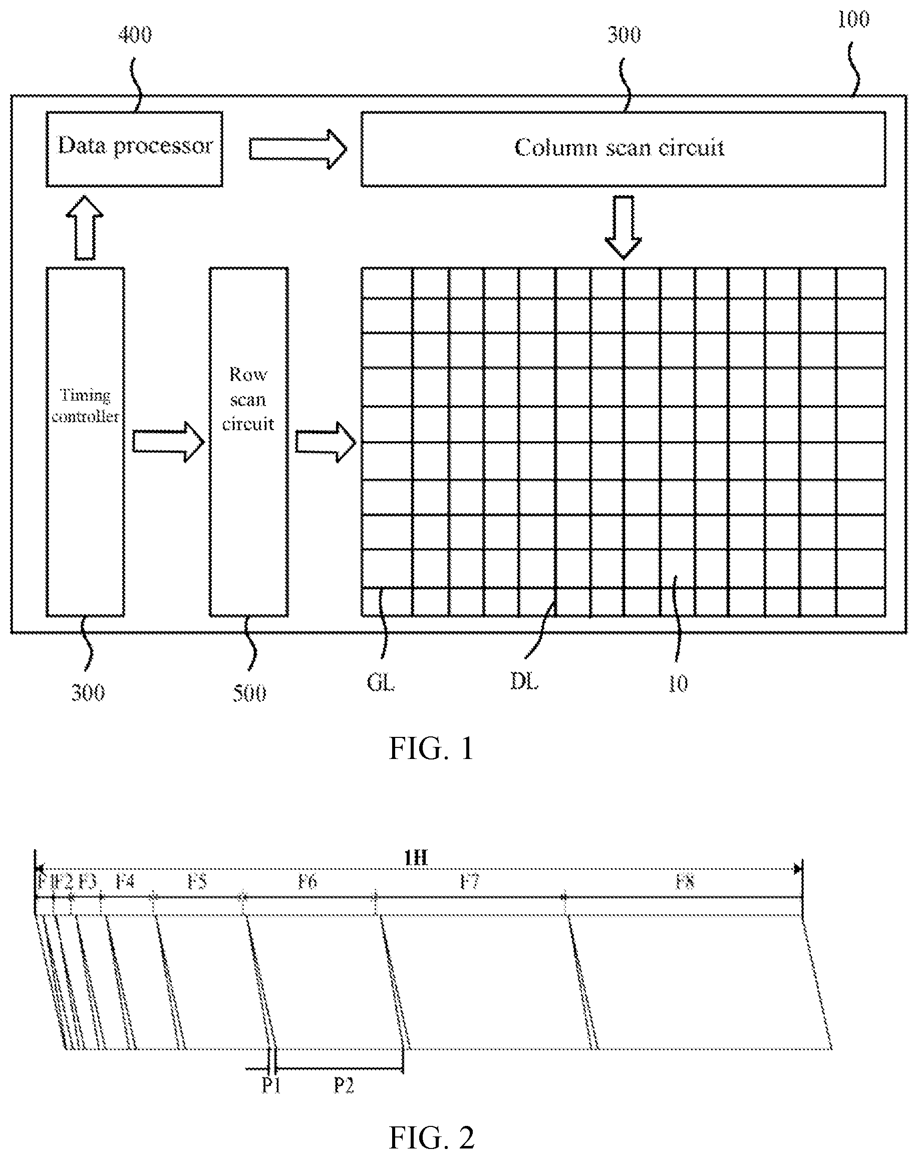 Patent US12333986 Figure 1 – Display panels and display devices