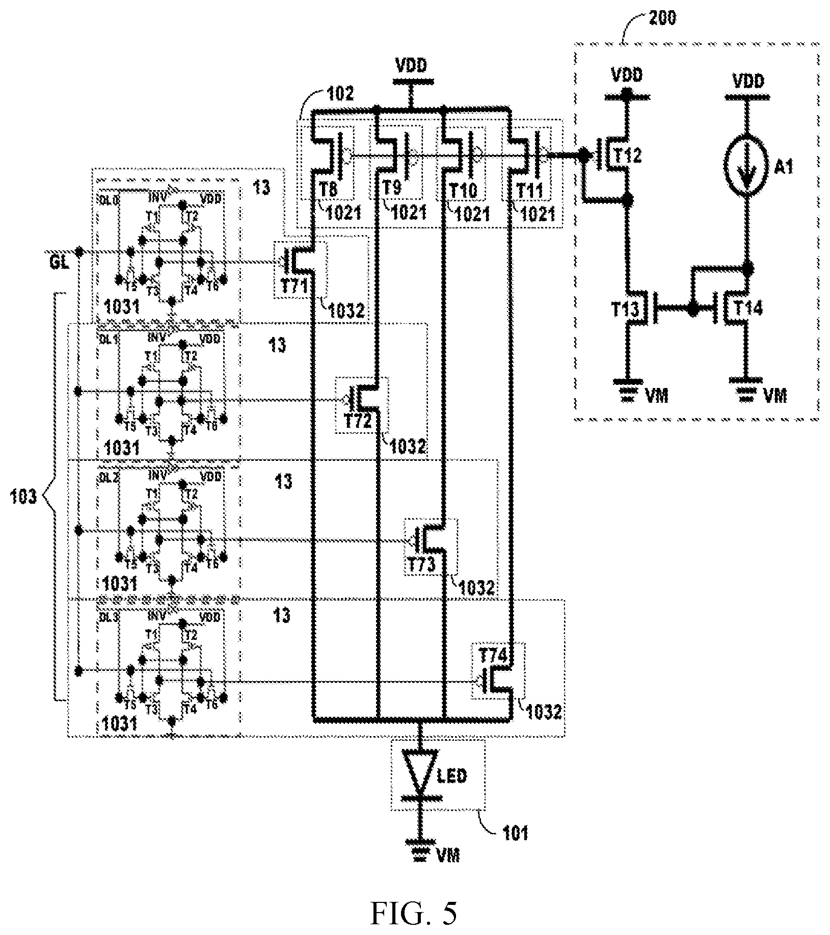 Patent US12333986 Figure 4 – Display panels and display devices