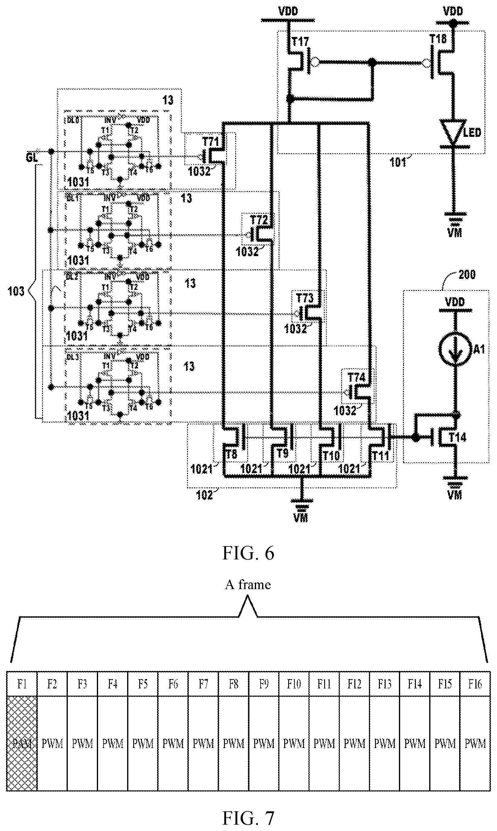 Patent US12333986 Figure 5 – Display panels and display devices