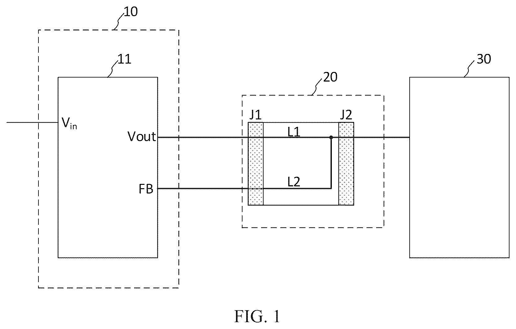 Patent US12333992 Figure 1 – Display device and voltage drop compensation circuit