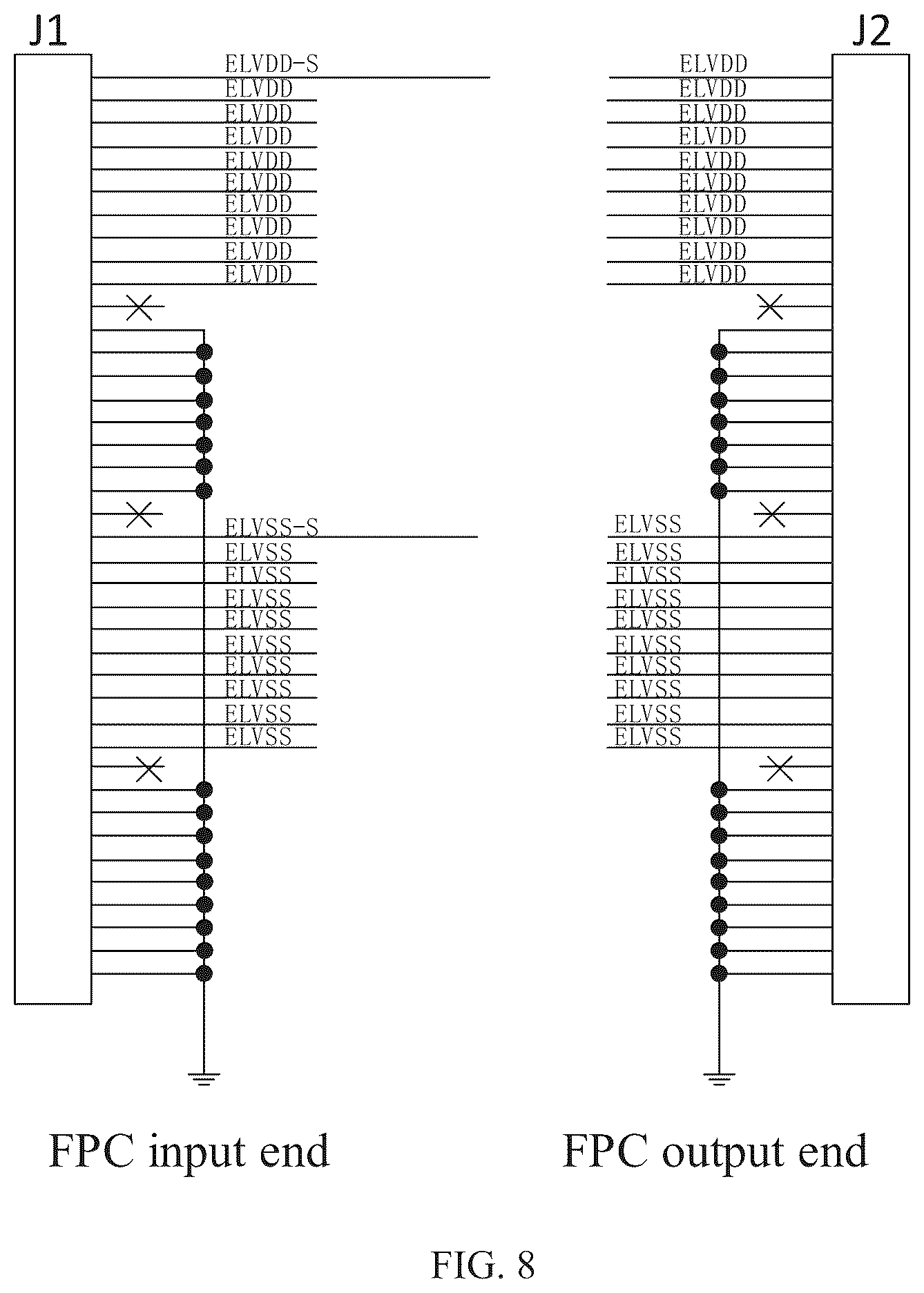 Patent US12333992 Figure 6 – Display device and voltage drop compensation circuit