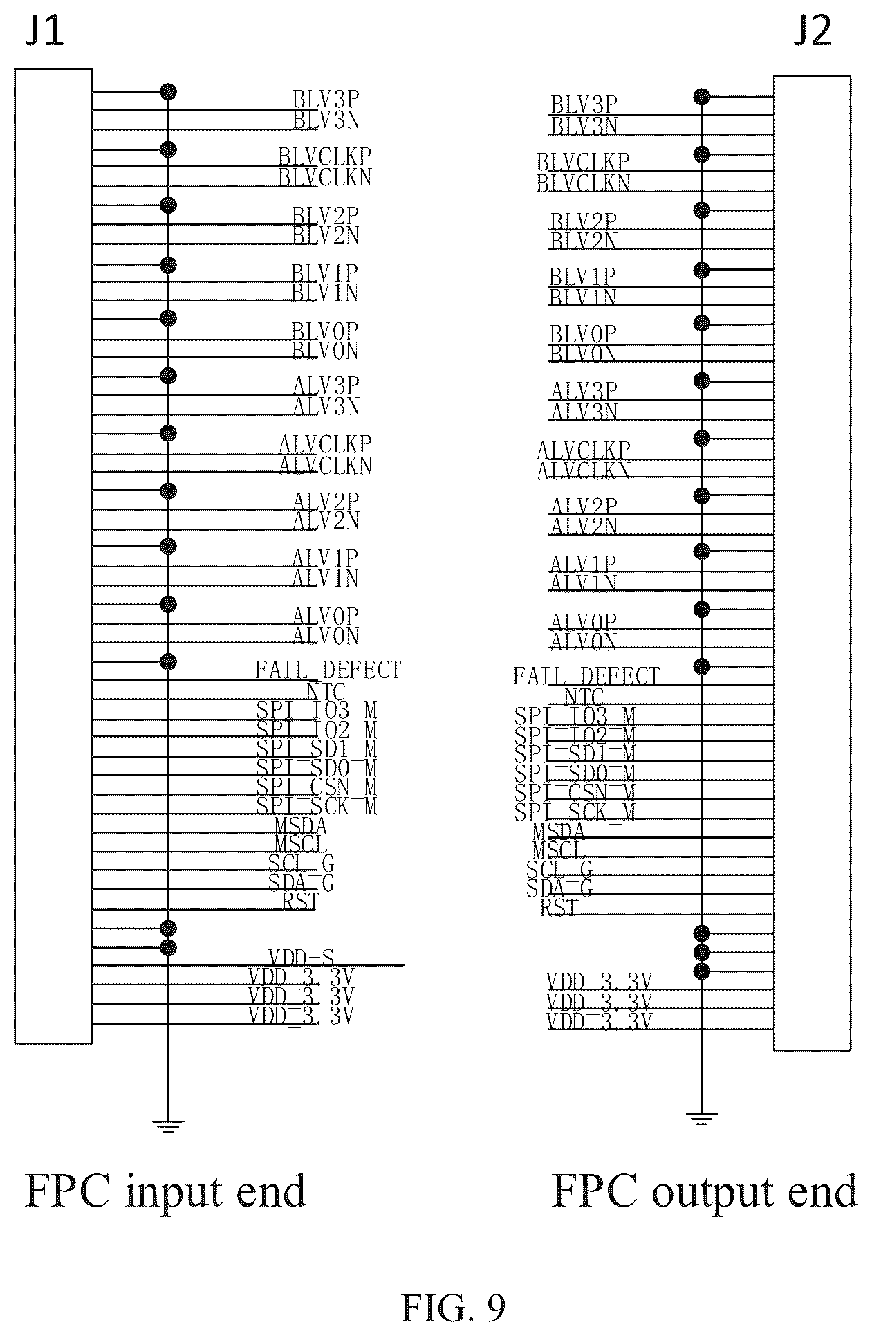 Patent US12333992 Figure 7 – Display device and voltage drop compensation circuit