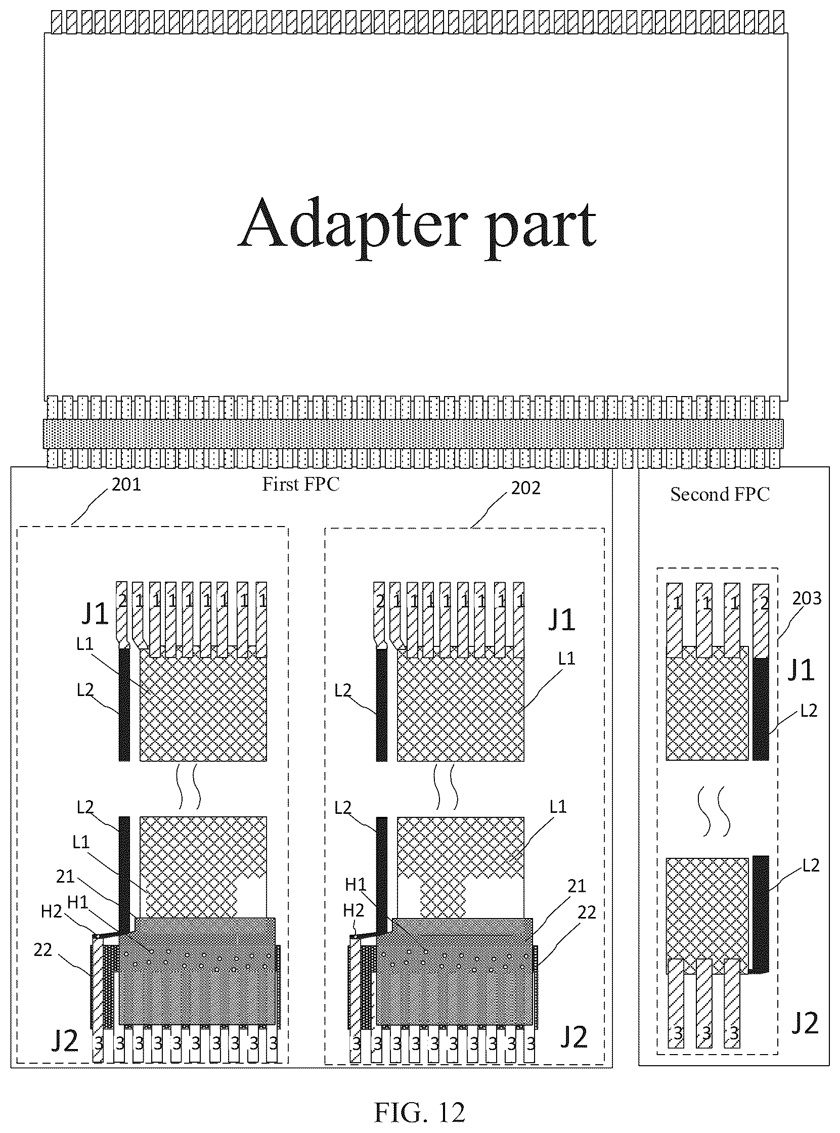 Patent US12333992 Figure 10 – Display device and voltage drop compensation circuit