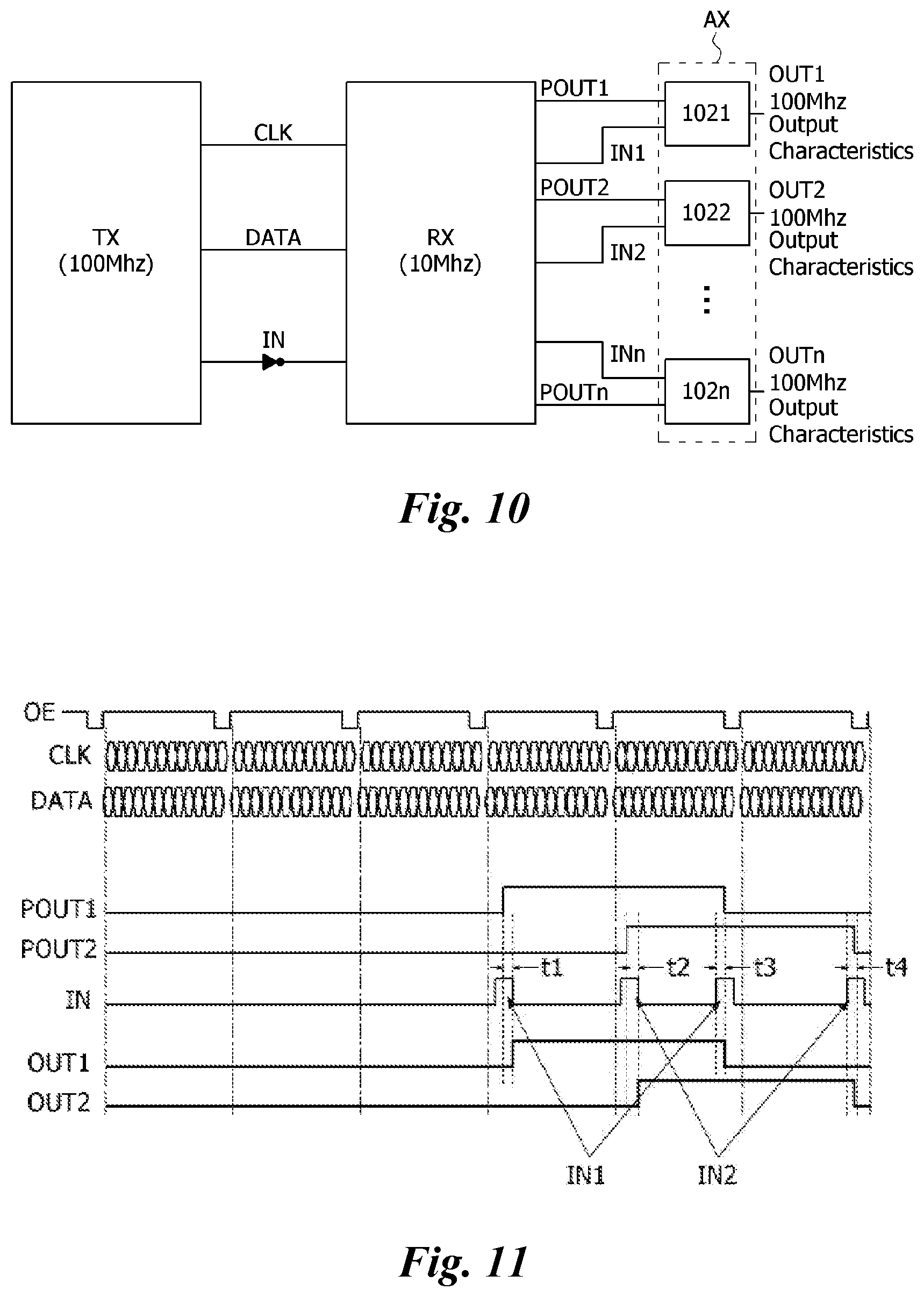 Patent US12333993 Figure 10 – Clock generator and display device including the same