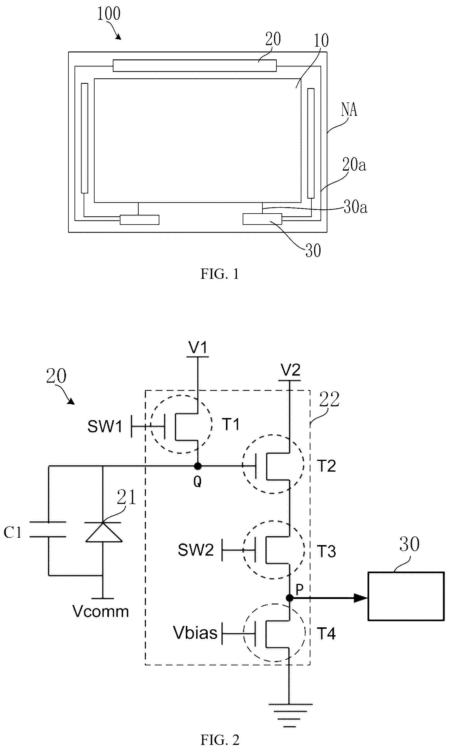 Patent US12333994 Figure 1 – Display panels and display devices