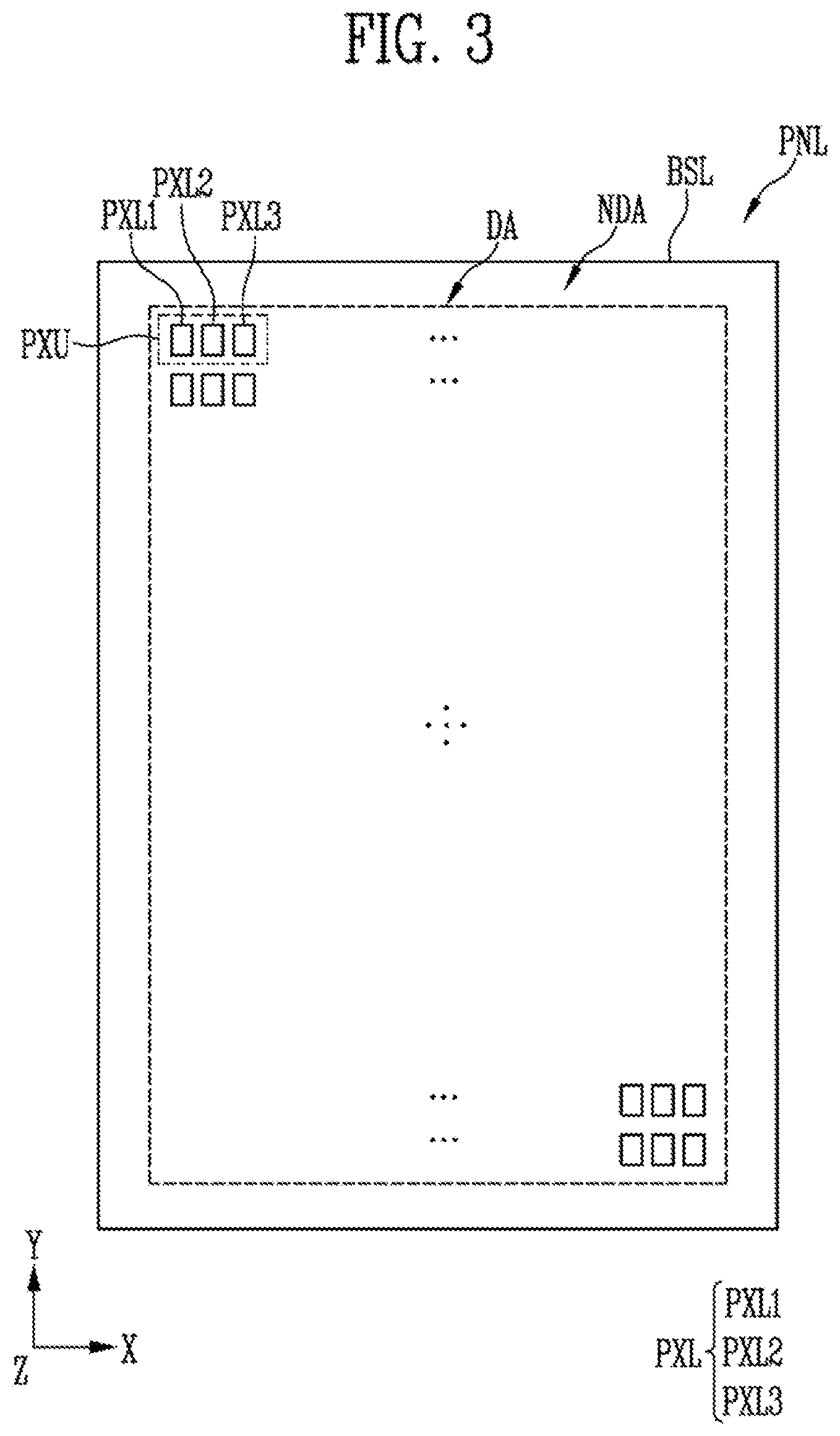 Patent US12333999 Figure 3 – Display device