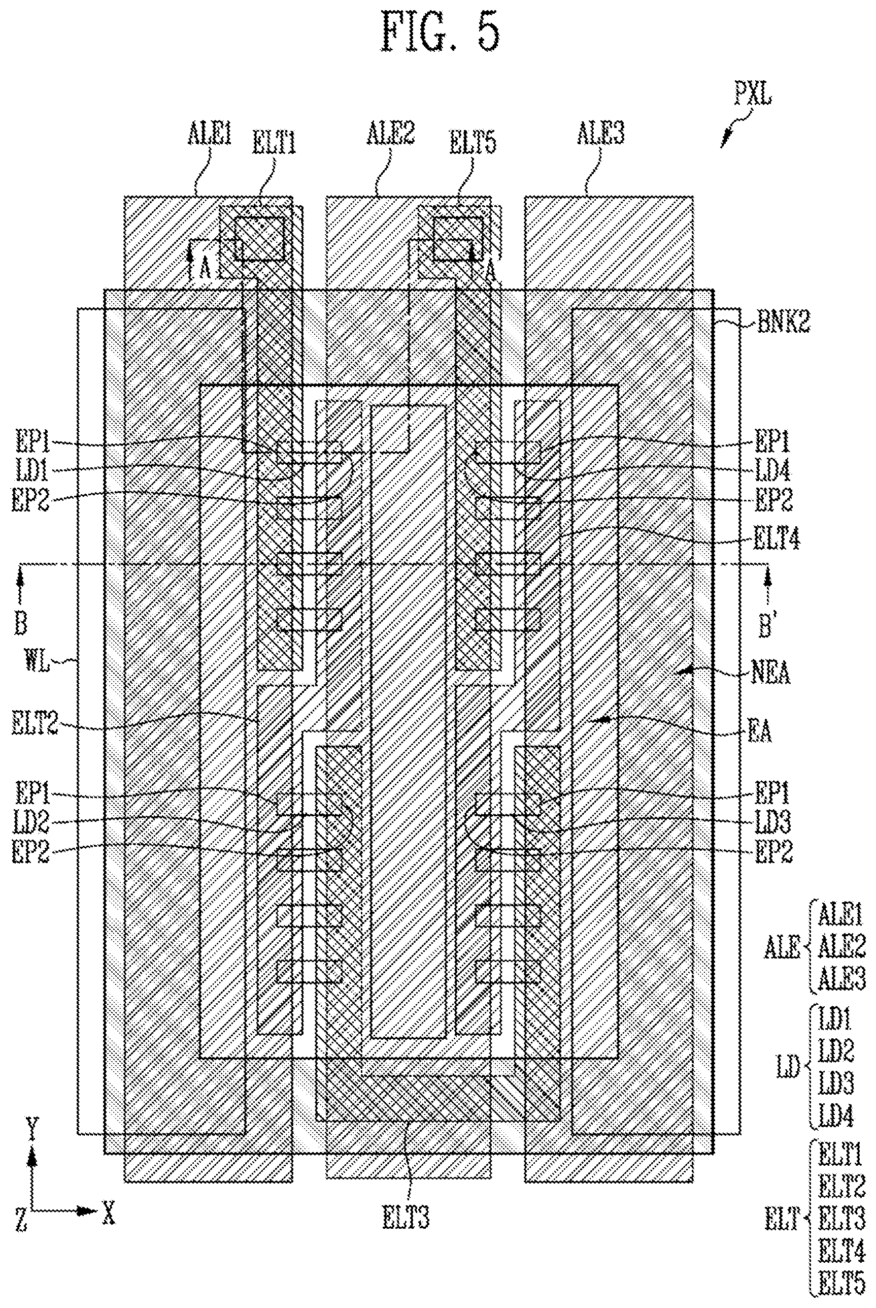 Patent US12333999 Figure 5 – Display device