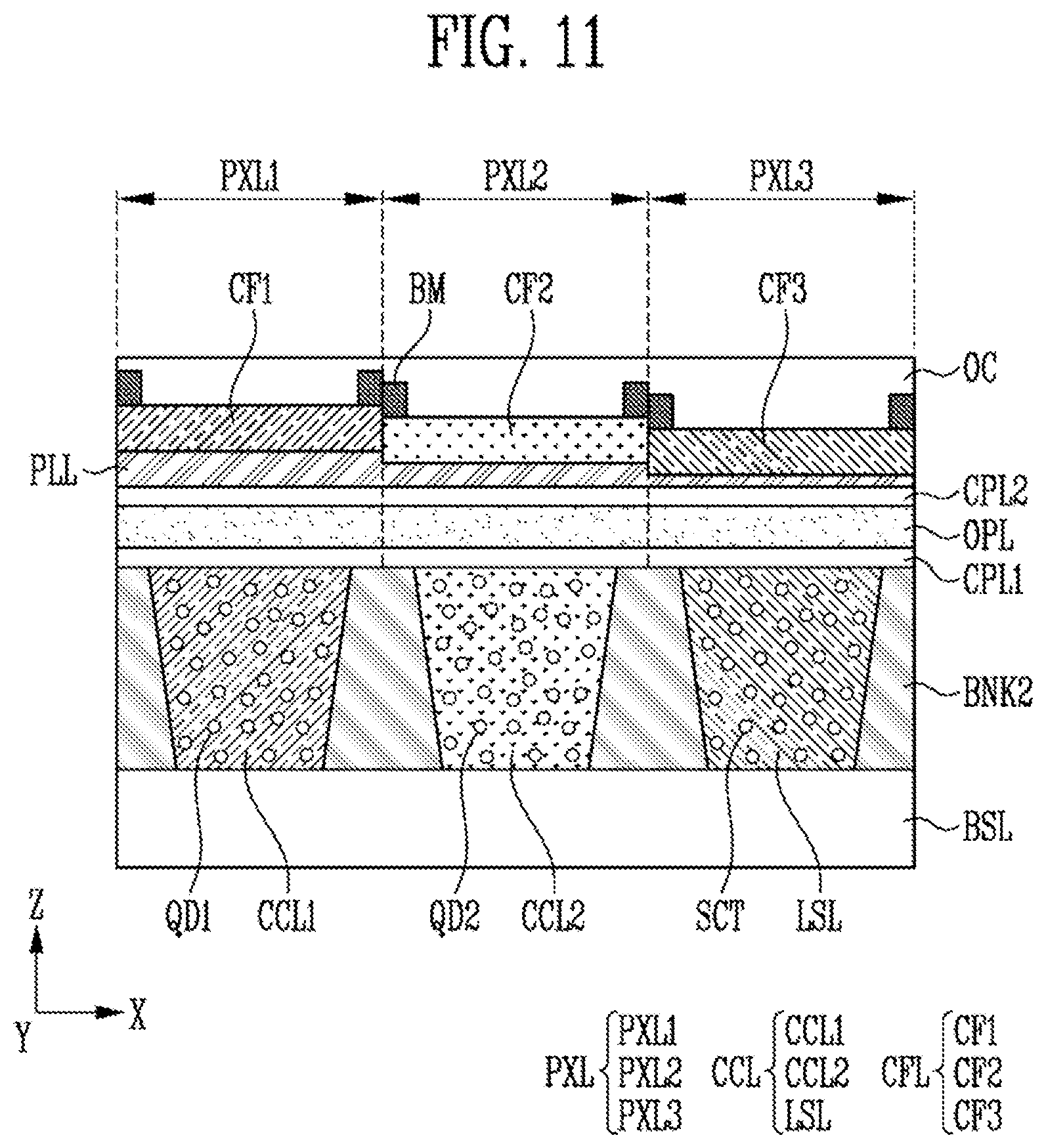 Patent US12333999 Figure 11 – Display device