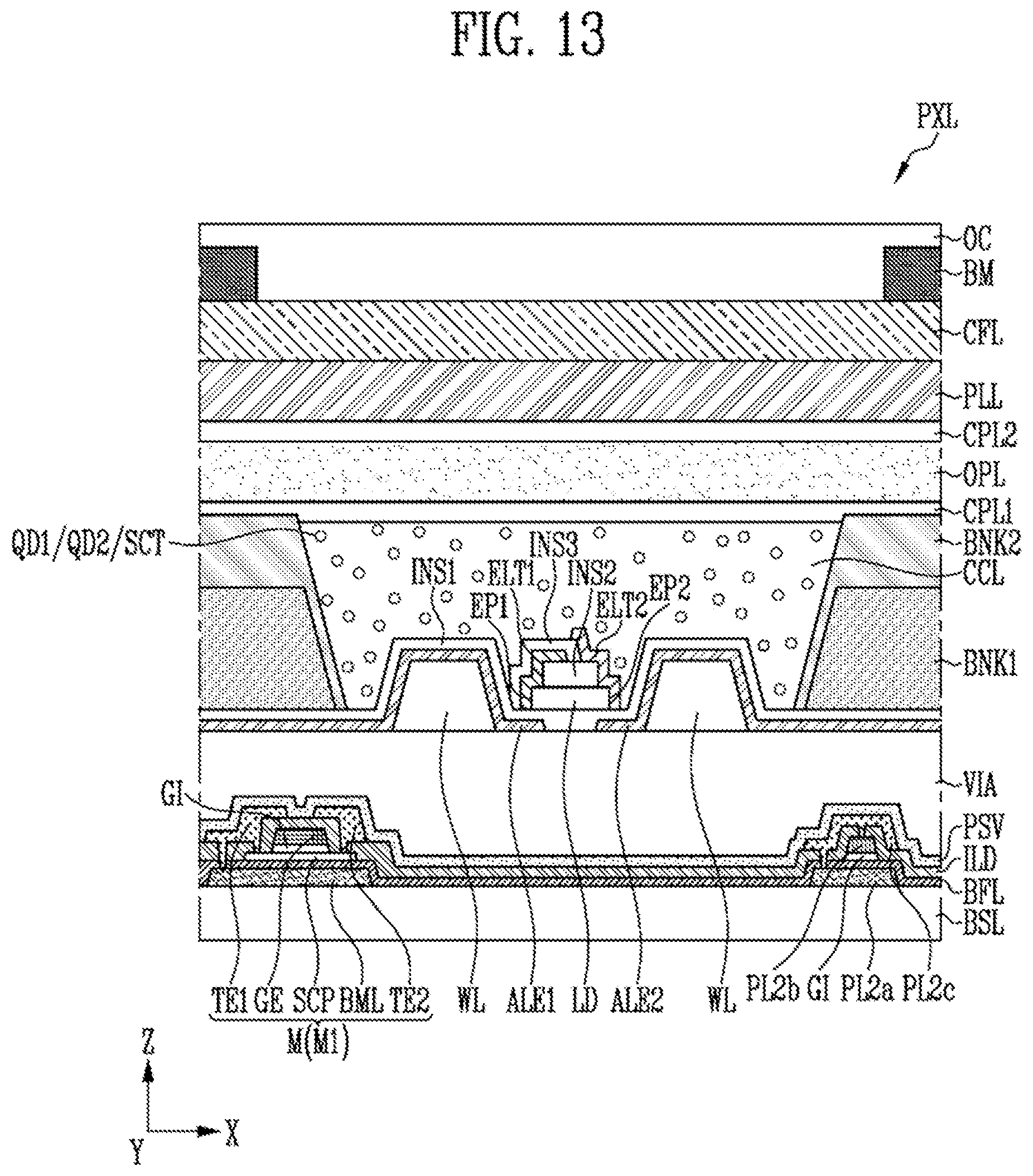 Patent US12333999 Figure 13 – Display device