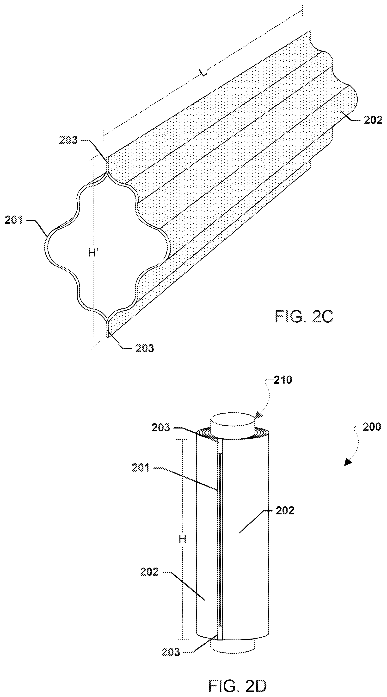 Patent US12338002 Figure 3 – Corrugated rollable tubular booms