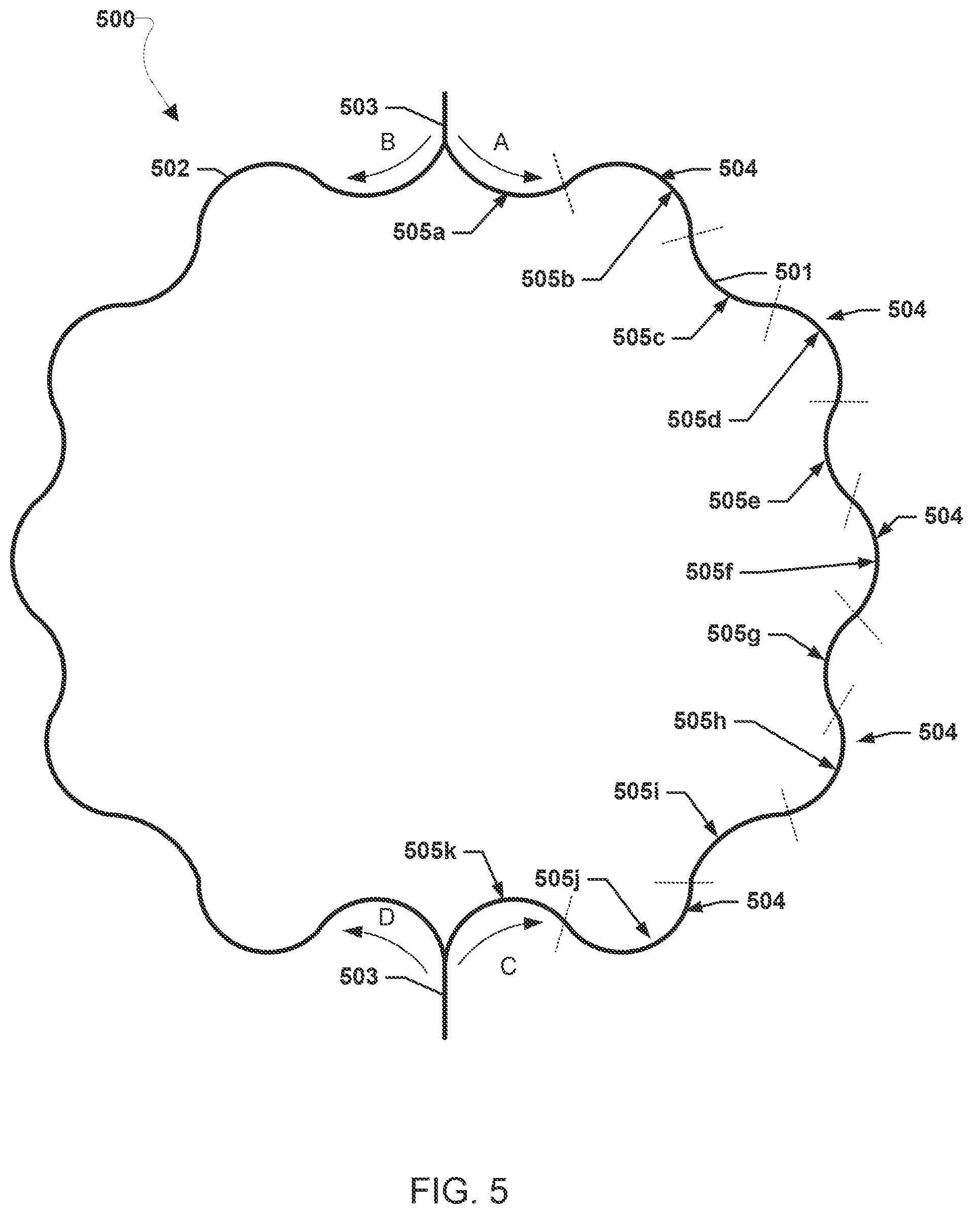 Patent US12338002 Figure 6 – Corrugated rollable tubular booms