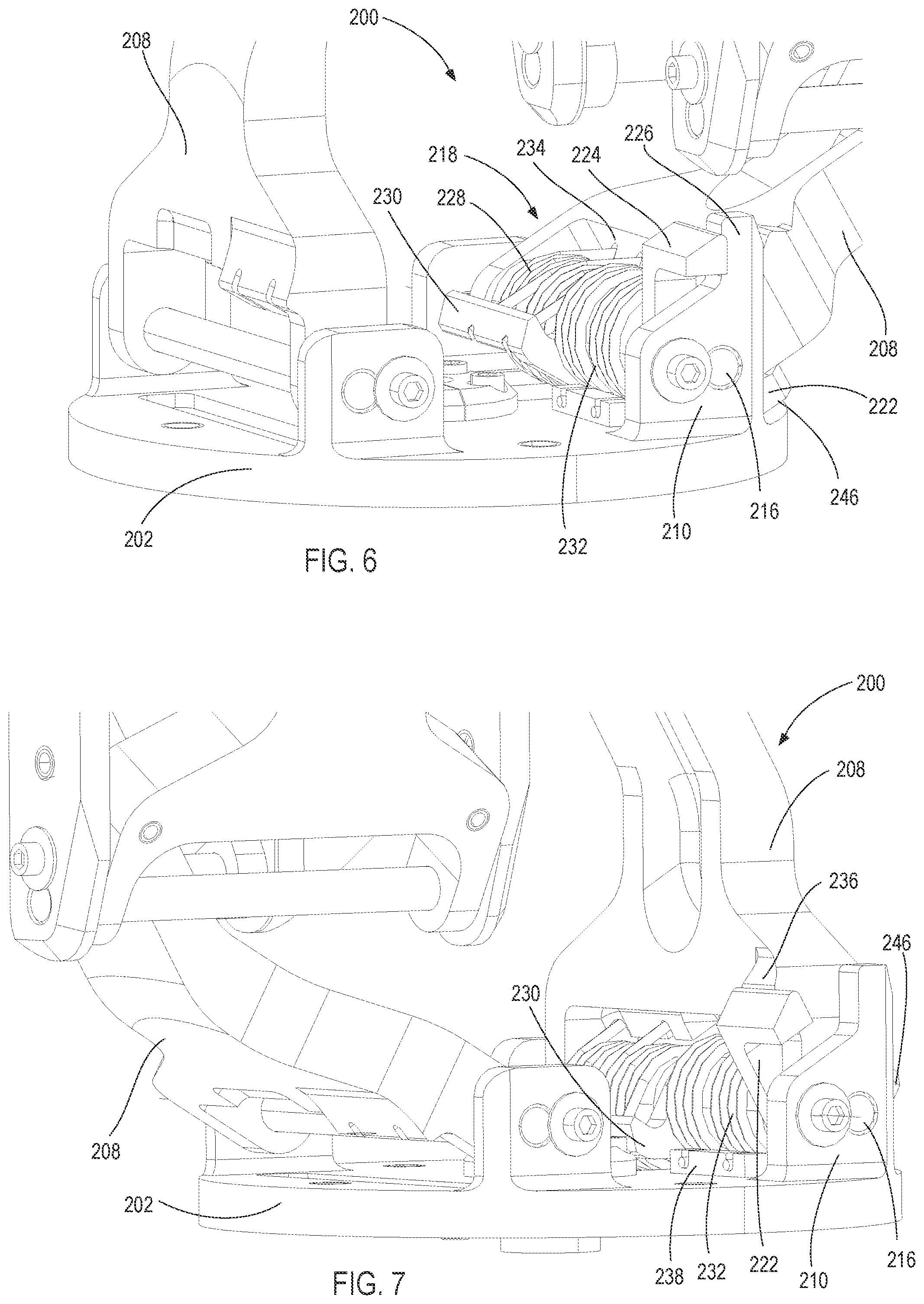 Patent US12338006 Figure 6 – Movable platforms for vehicle capture assemblies and related devices, assemblies, systems, and methods